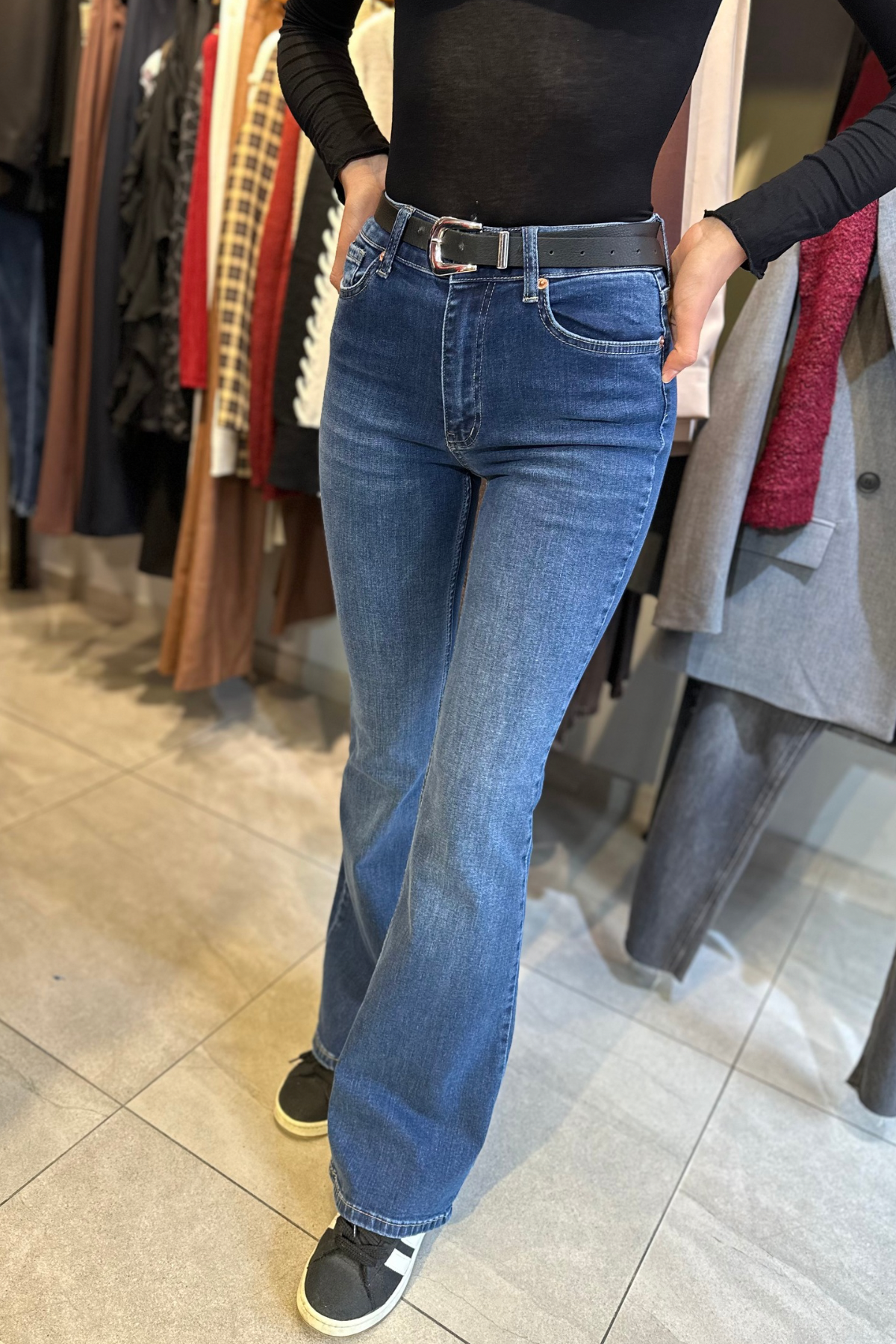 Orj Marka Likralı İspanyol Jean