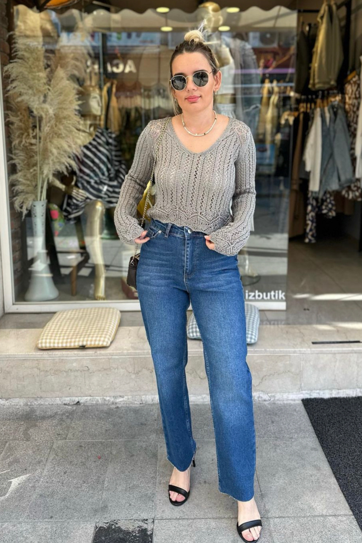 Orjinal marka boyfit jean