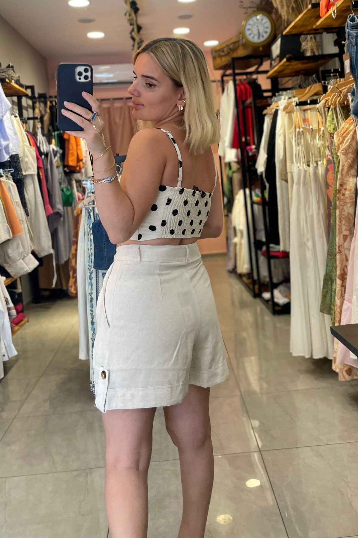 Puantiyeli Keten Crop