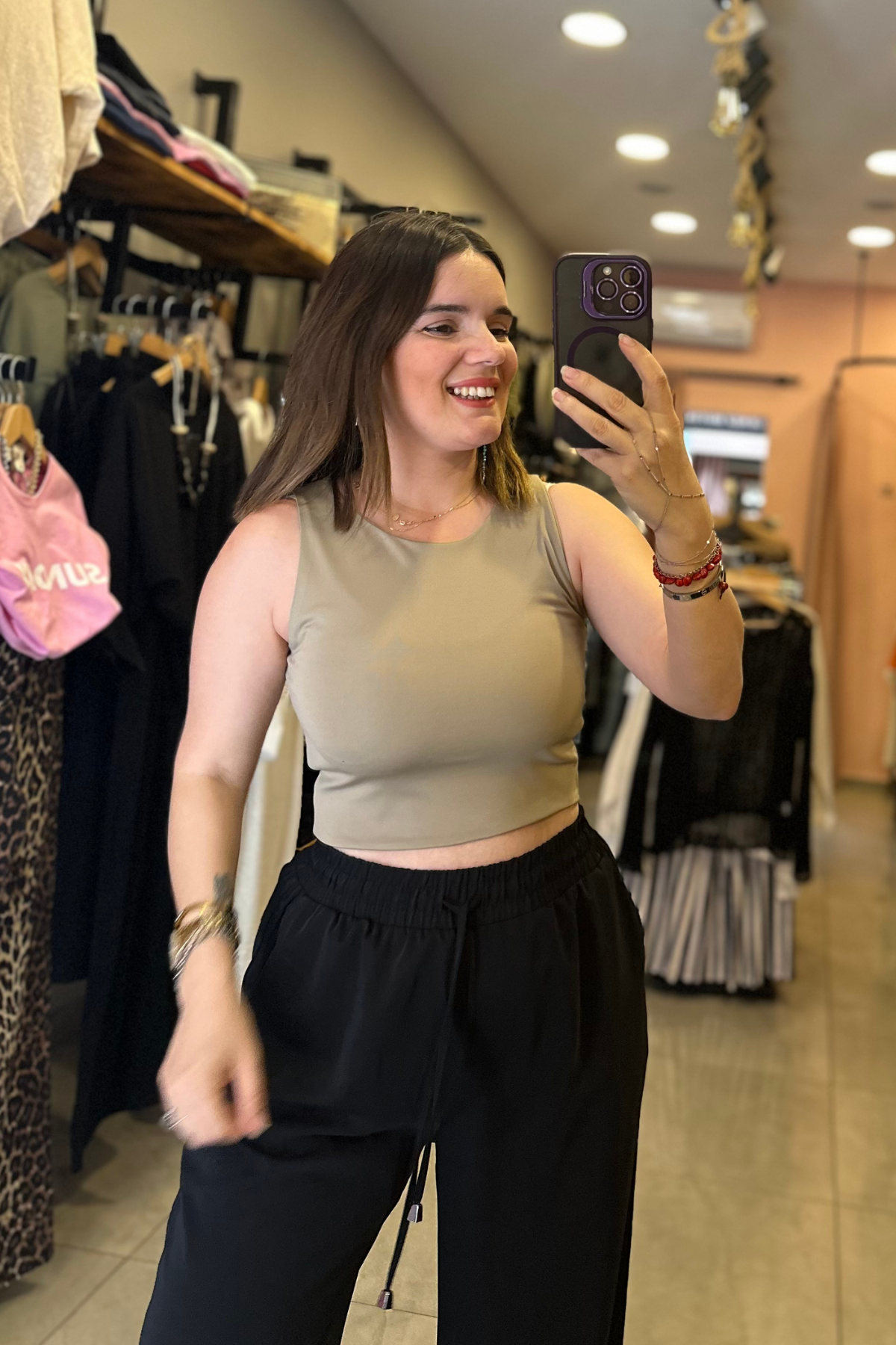 scuba crop (yağ yeşili