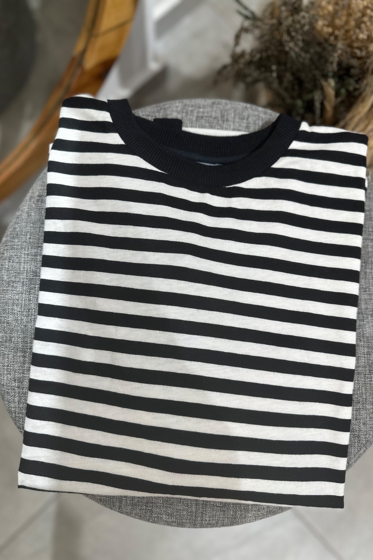 Siyah Çizgili Basic