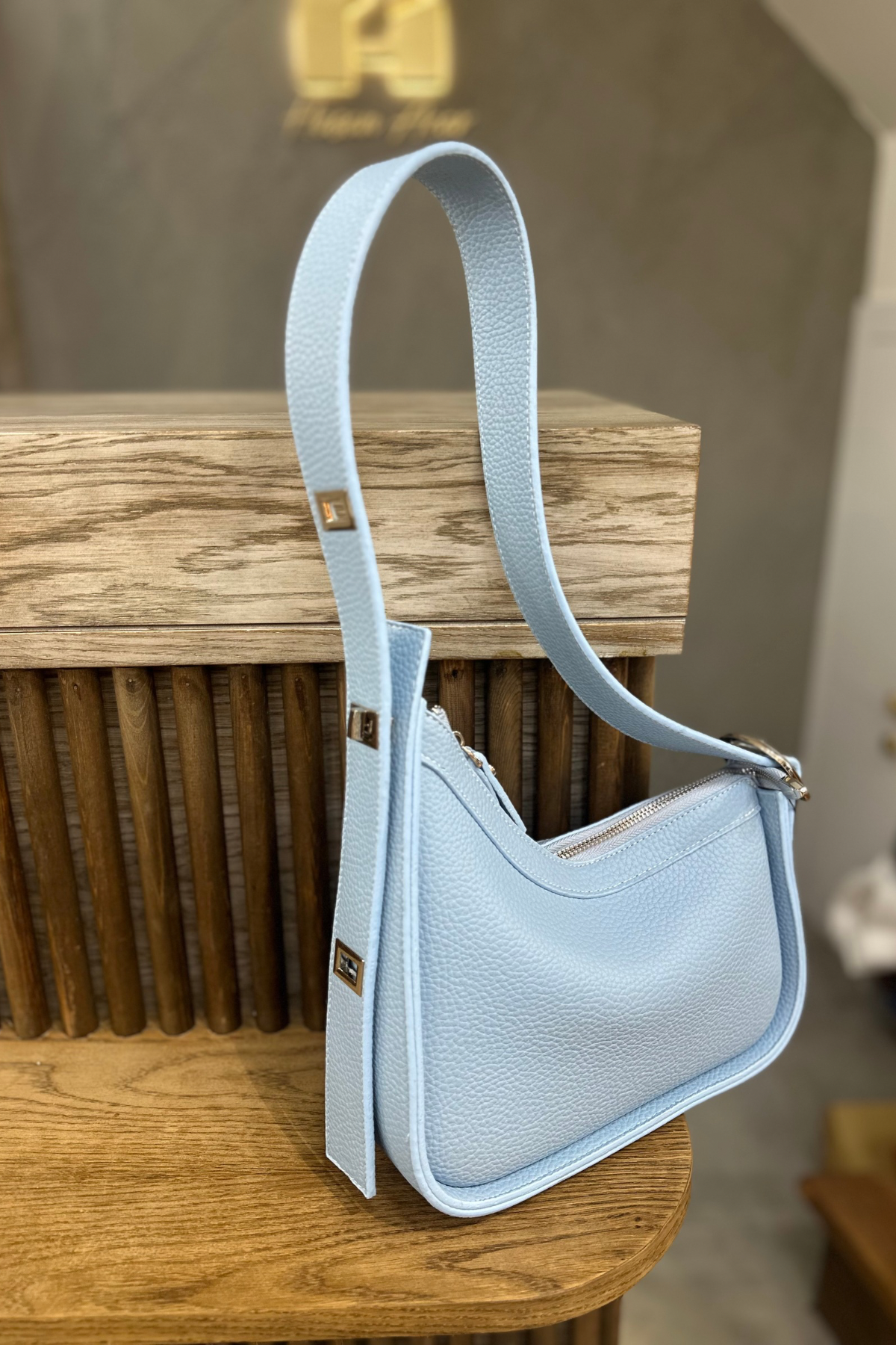 Tasarım Kol Çanta (mavi)