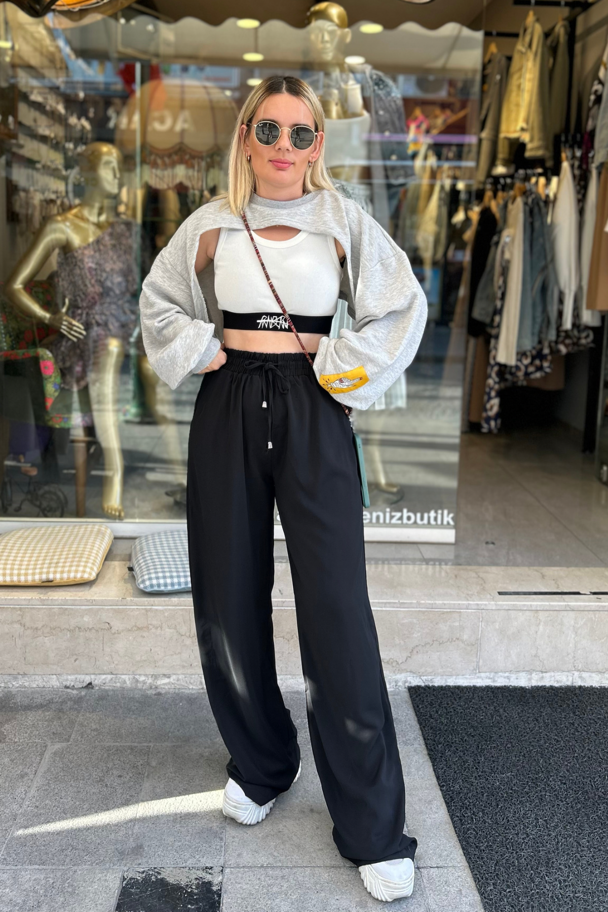 Tensel Palazzo - siyah