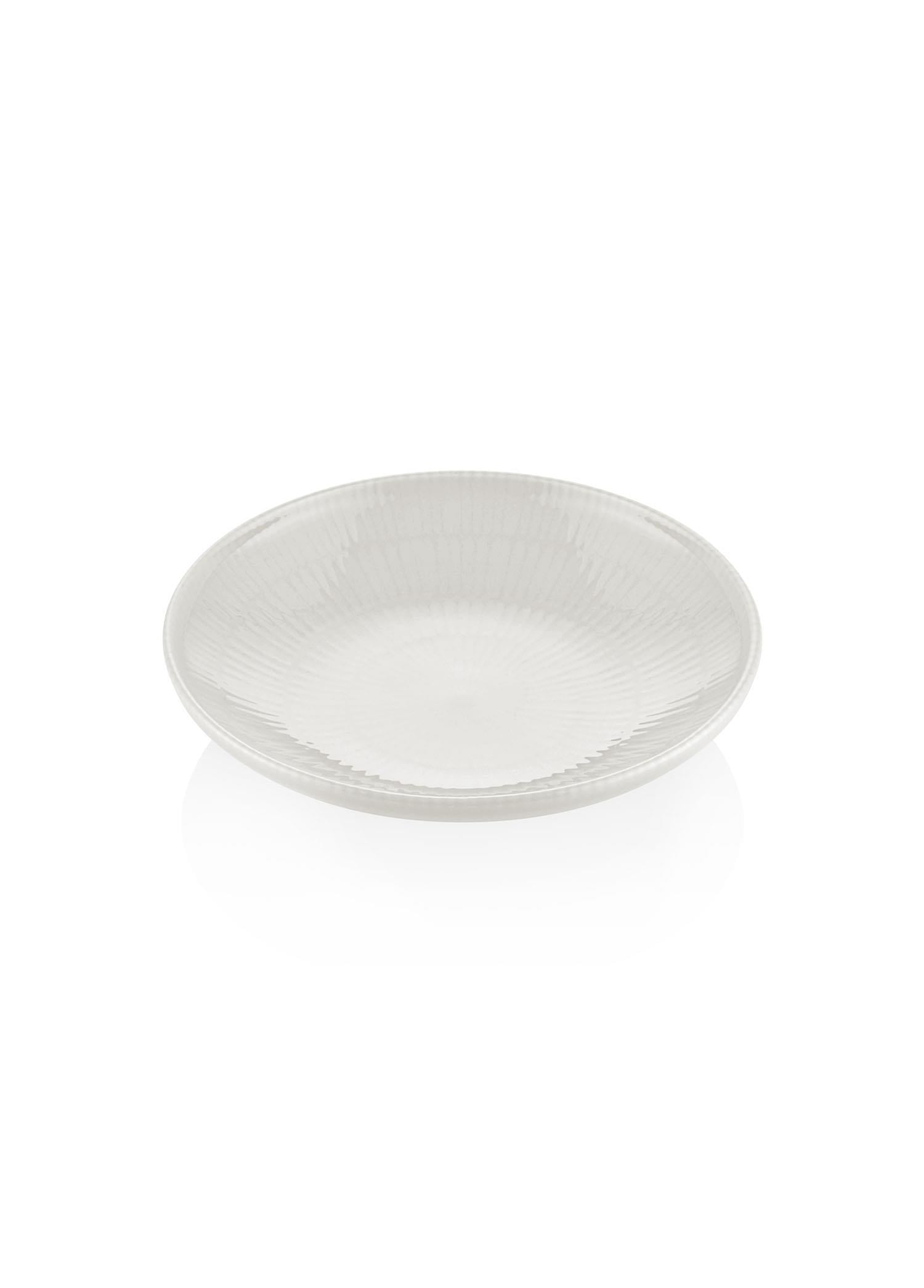 The Mia Noon Yemek Tabağı 6lı Krem 20 cm