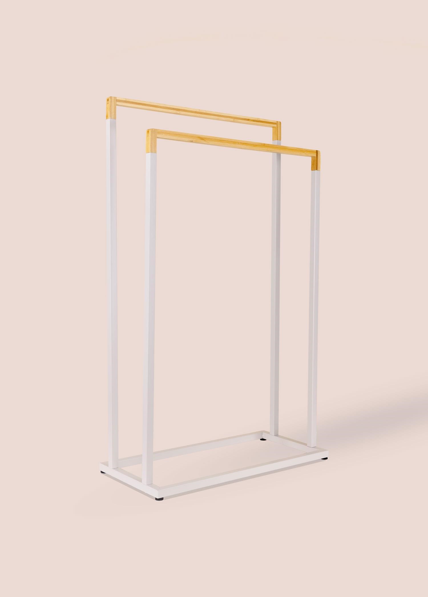 The Mia Metal Havlu Askılığı Gri GLV0764