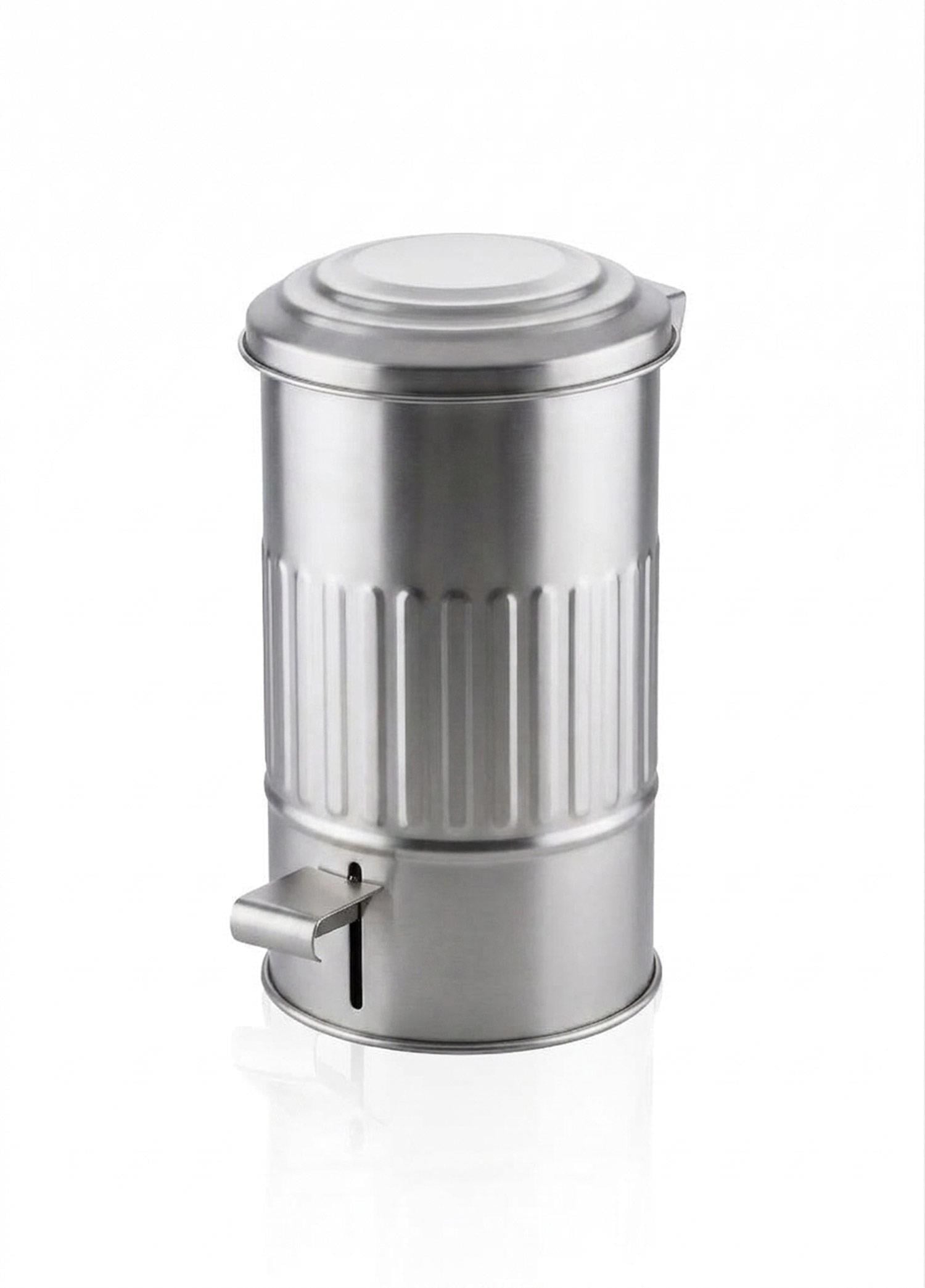 The Mia Banyo Çöp Kovası Krom 5 Lt
