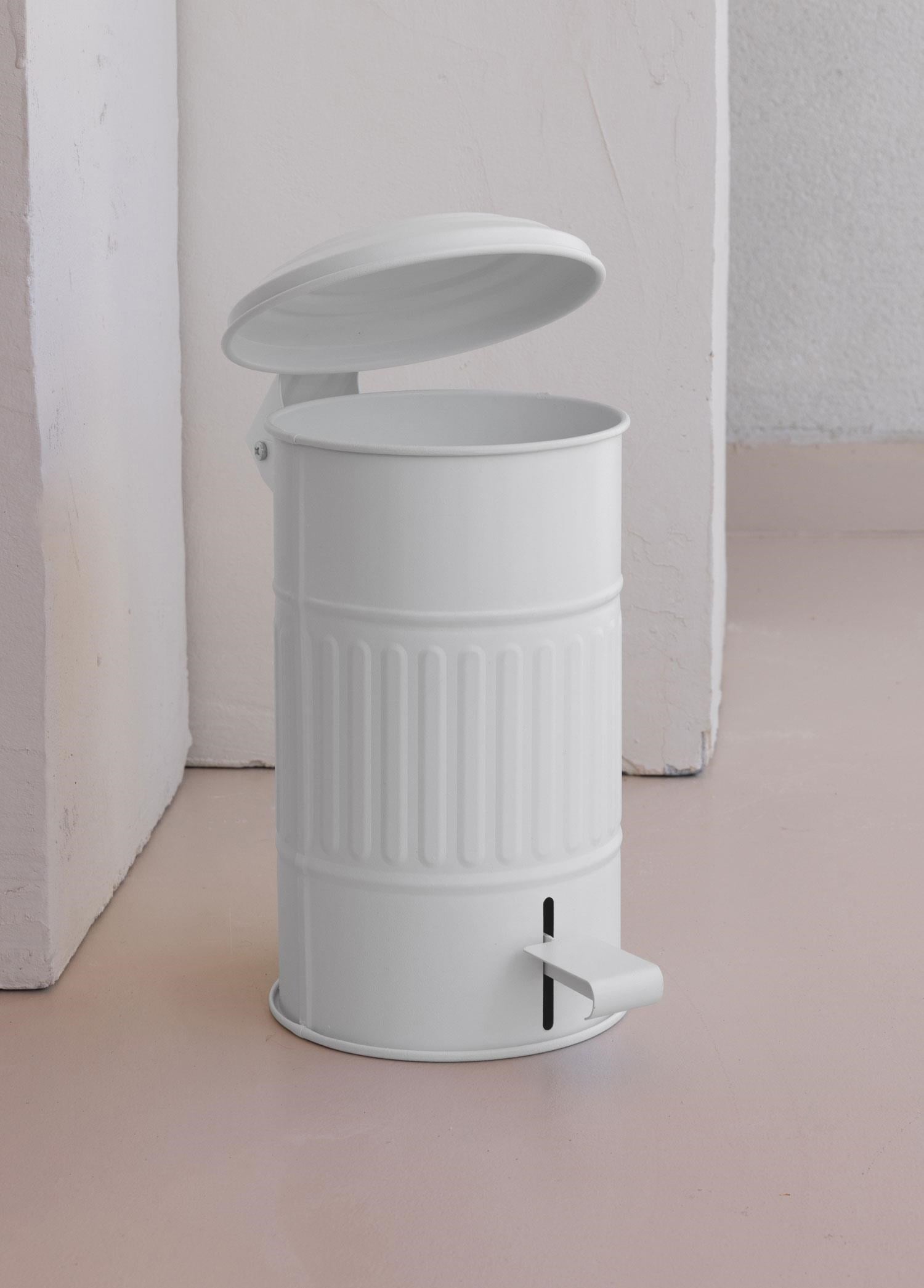 The Mia Çöp Kovası Banyo Beyaz 5 Lt       