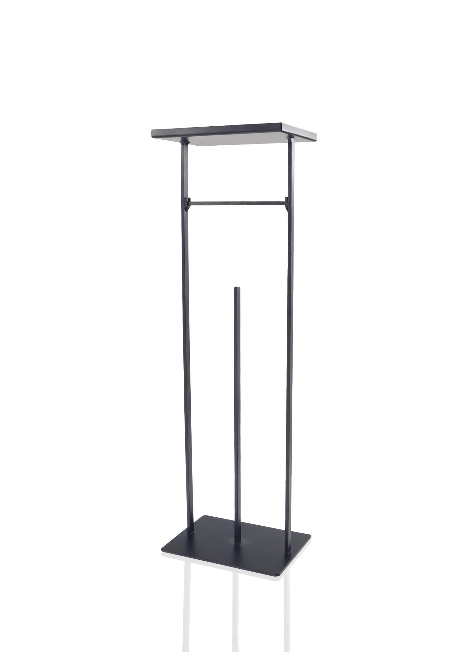 The Mia Tepsili Tuvalet Kağıdı Stand Siyah 54x15x12 cm