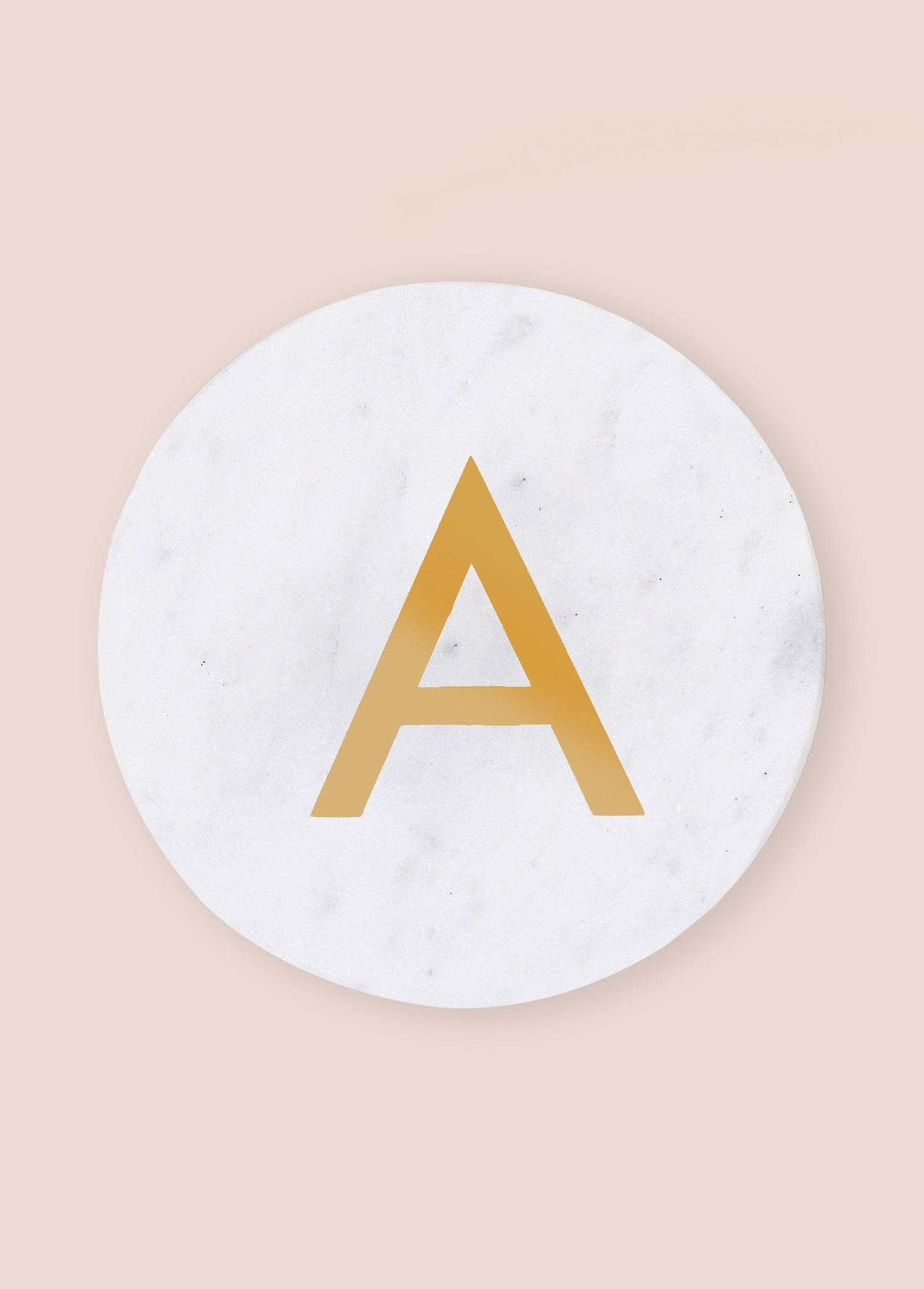 The Mia Mermer Bardak Altlığı A