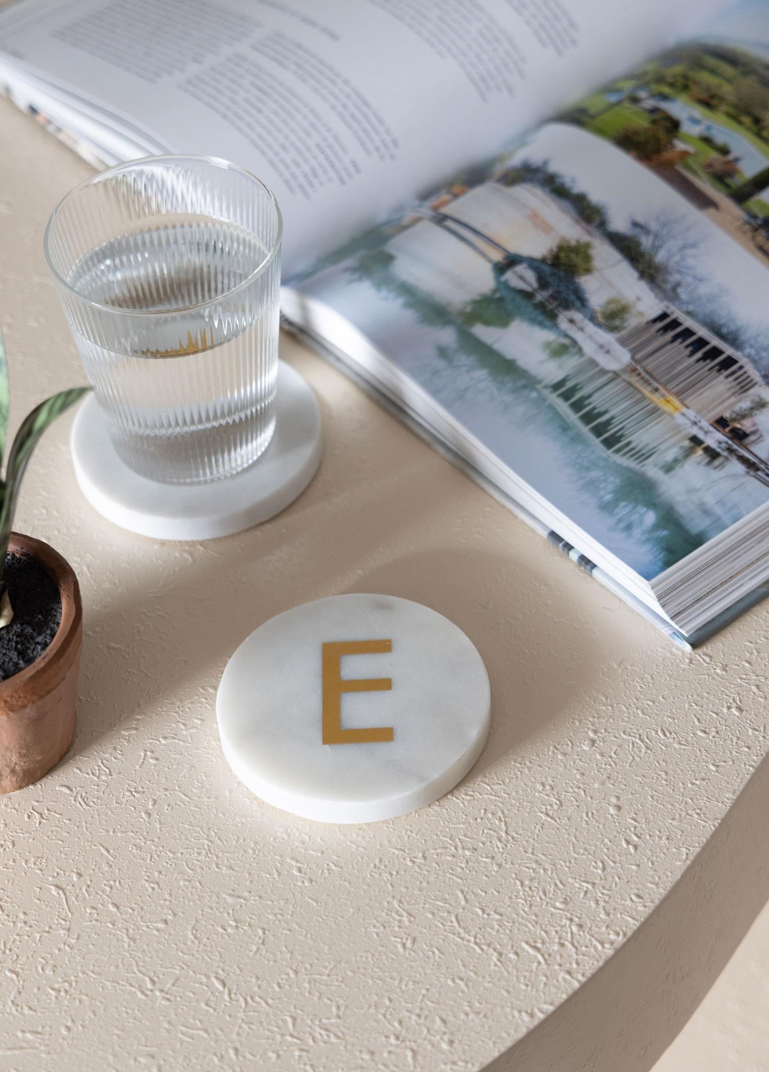 Bardak Altlığı The Mia Mermer Bardak Altlığı E