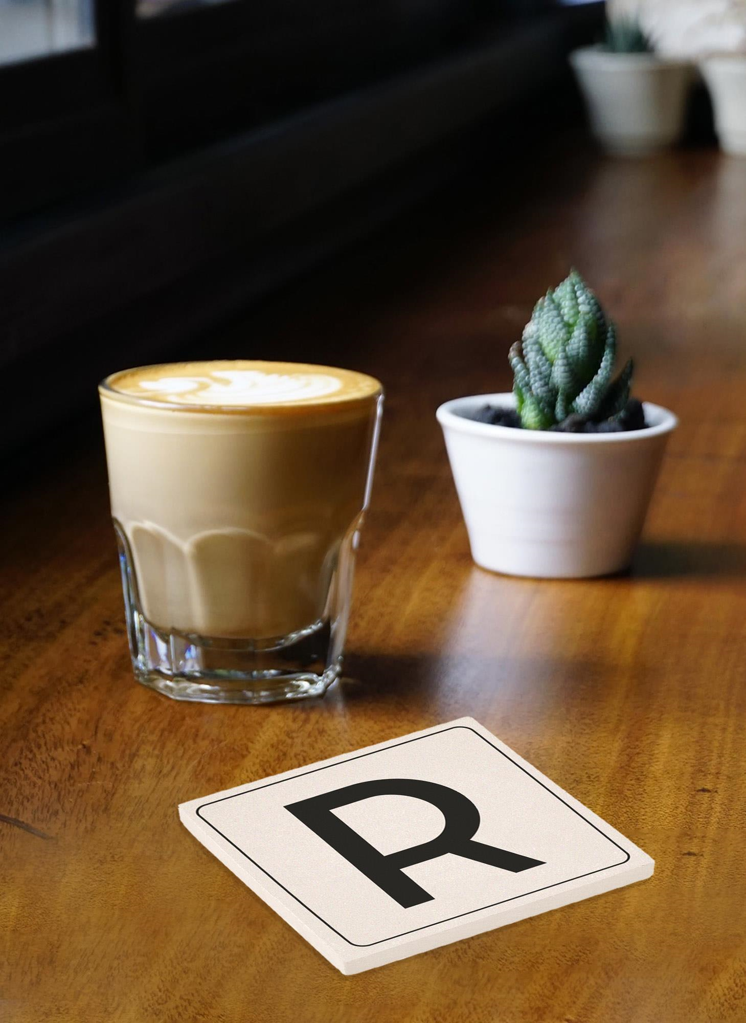 The Mia Mono Bardak Altlığı R Harfi