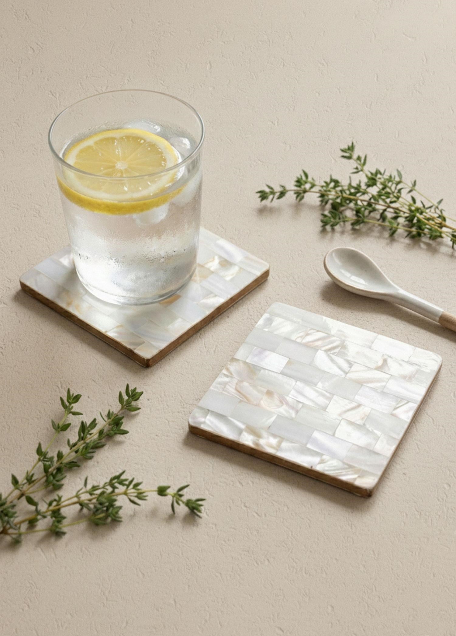 The Mia Sedef Bardak Altlığı