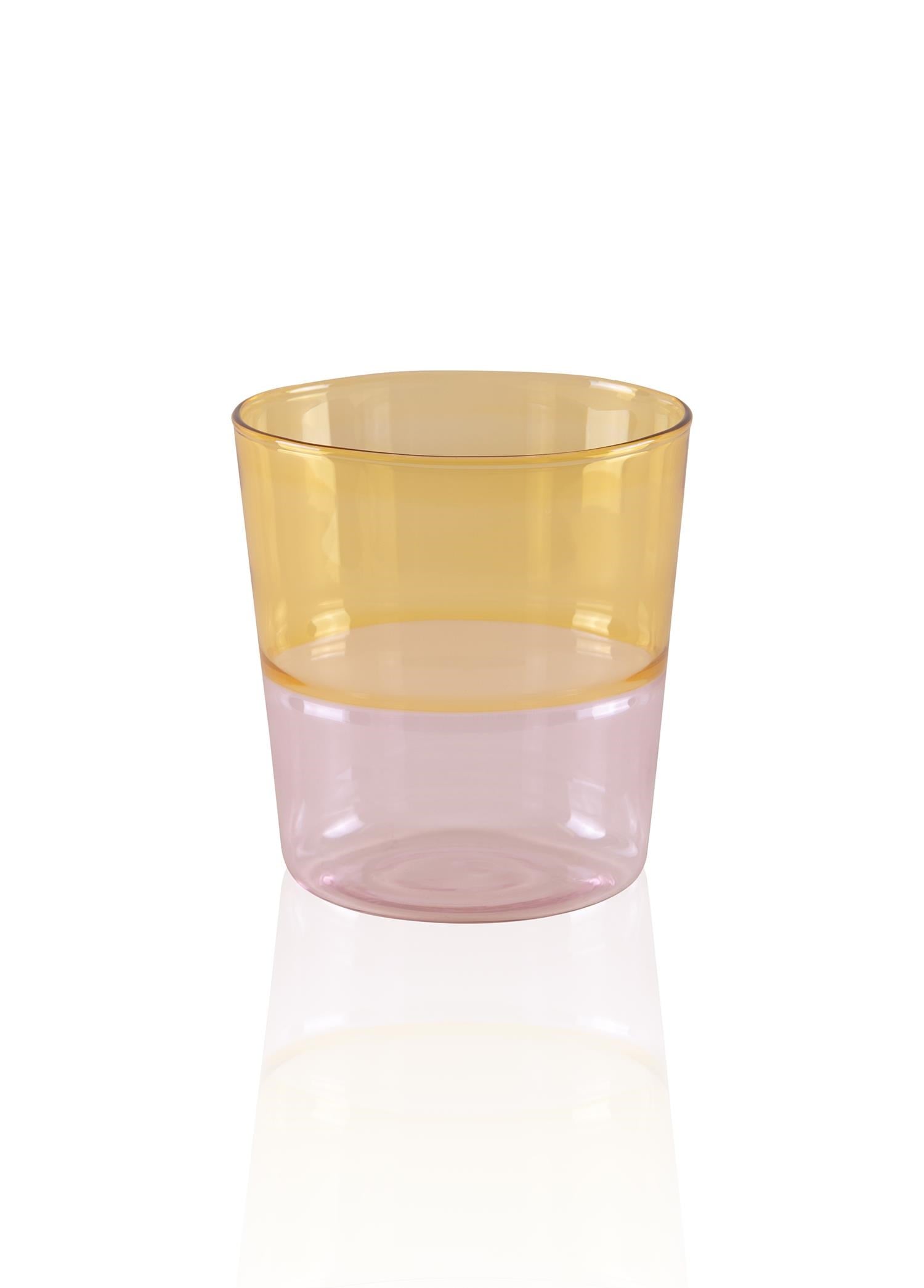 The Mia Rainbow Su Bardağı Sarı 320 ml