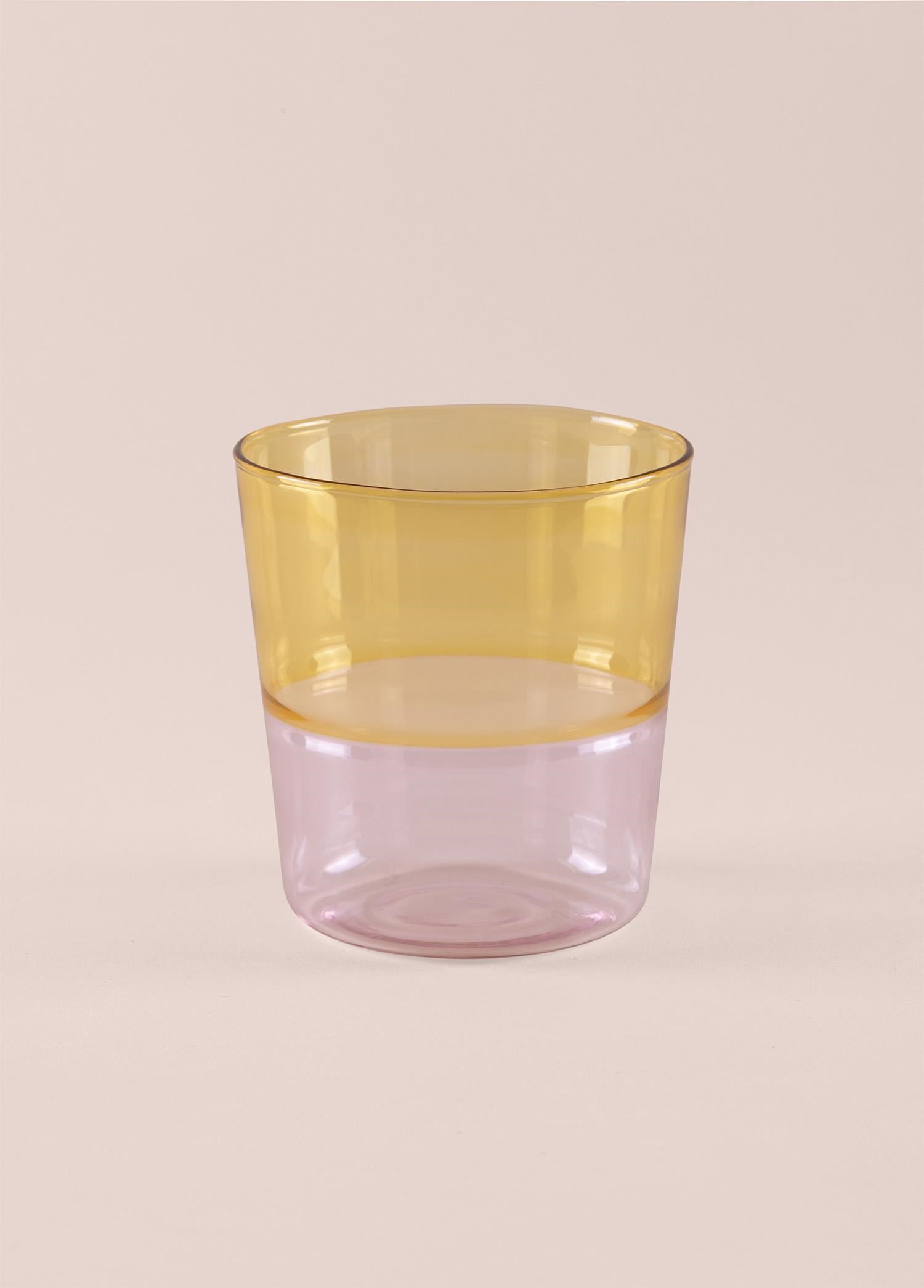 The Mia Rainbow Su Bardağı Sarı 320 ml