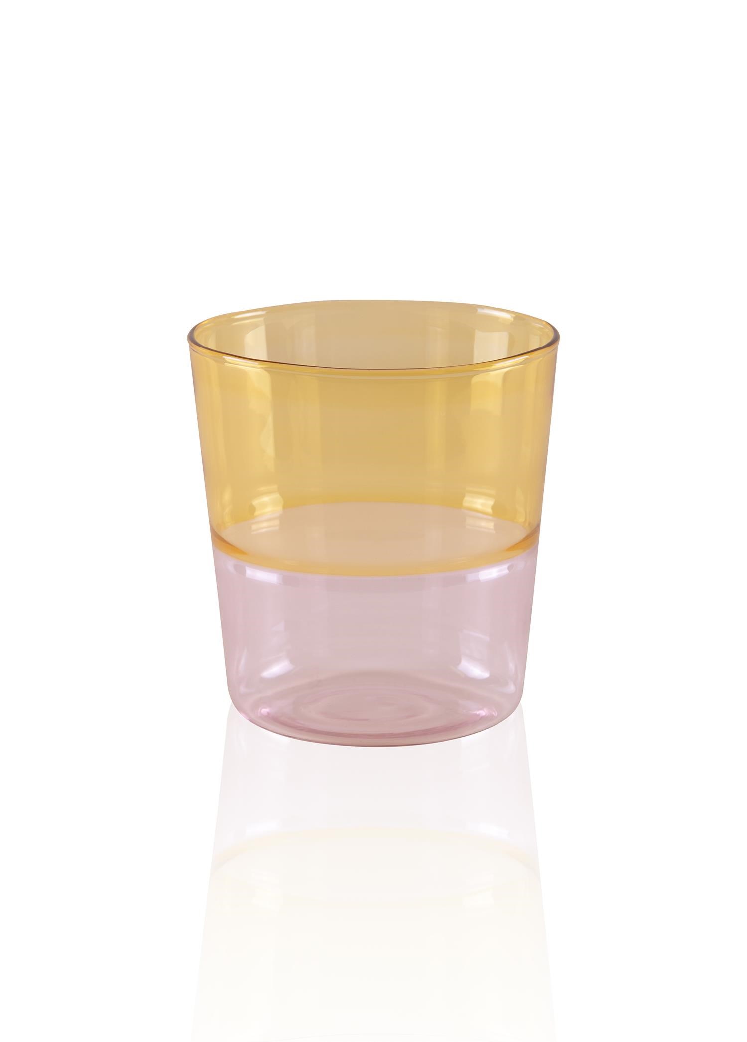 The Mia Rainbow Su Bardağı Sarı 320 ml