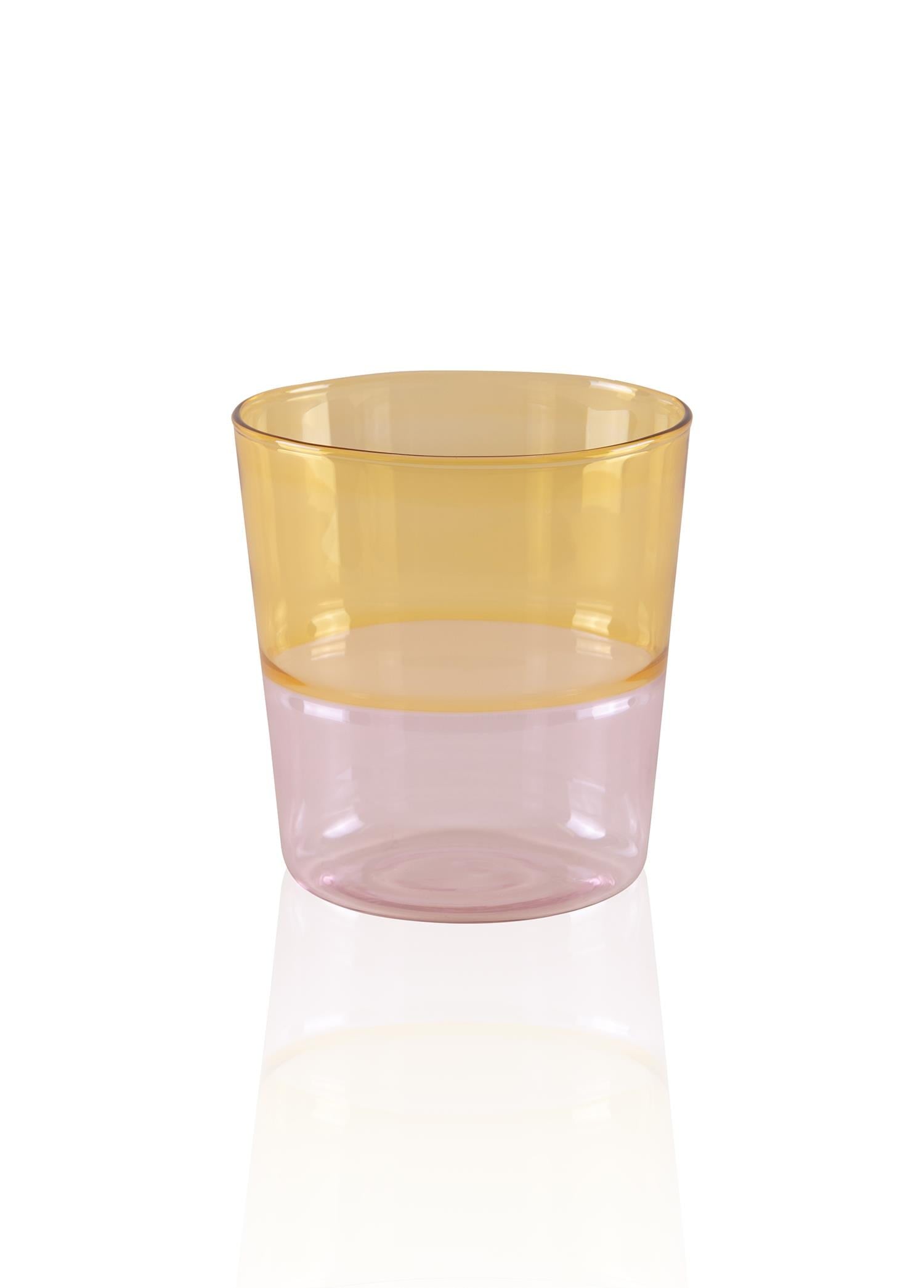 The Mia Rainbow Su Bardağı Sarı 320 ml