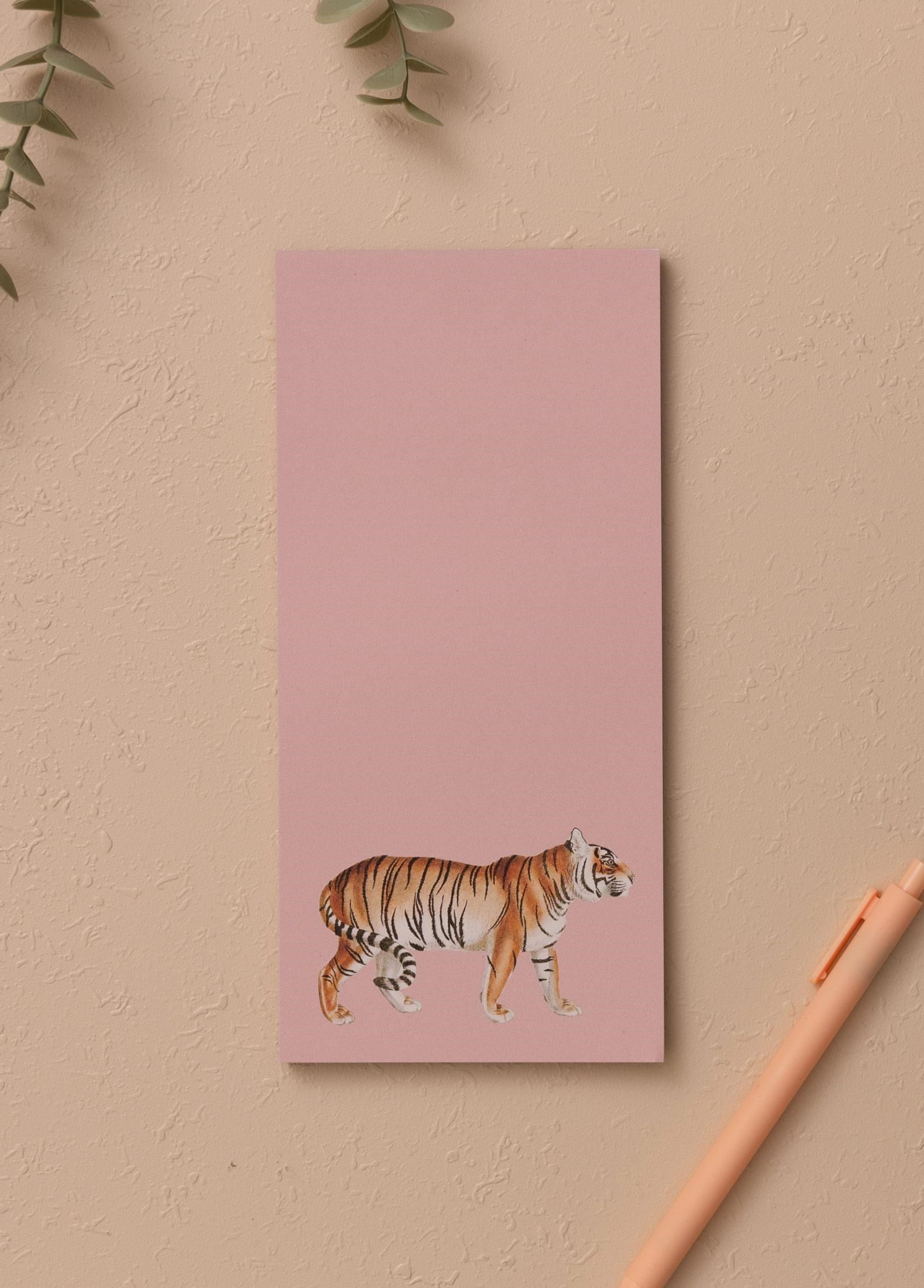 The Mia Art Line Mini Notluk Tiger 10 x 21 cm 40 Yaprak