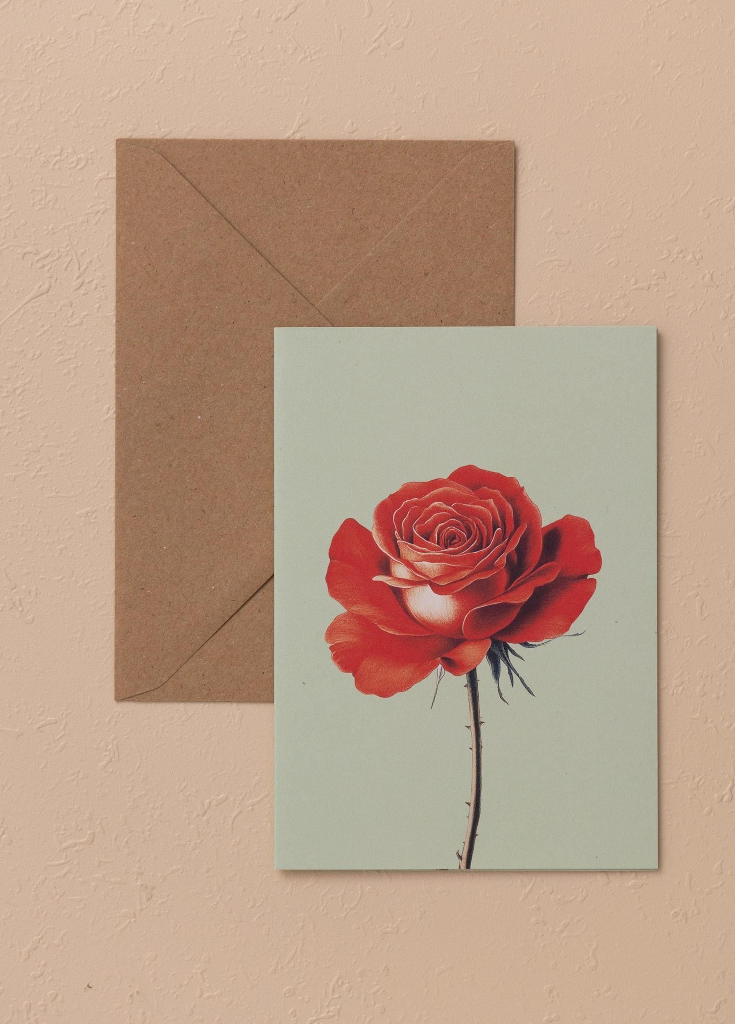 The Mia Art Line Mini Tebrik Kart Seti Rose 10 x 14 cm