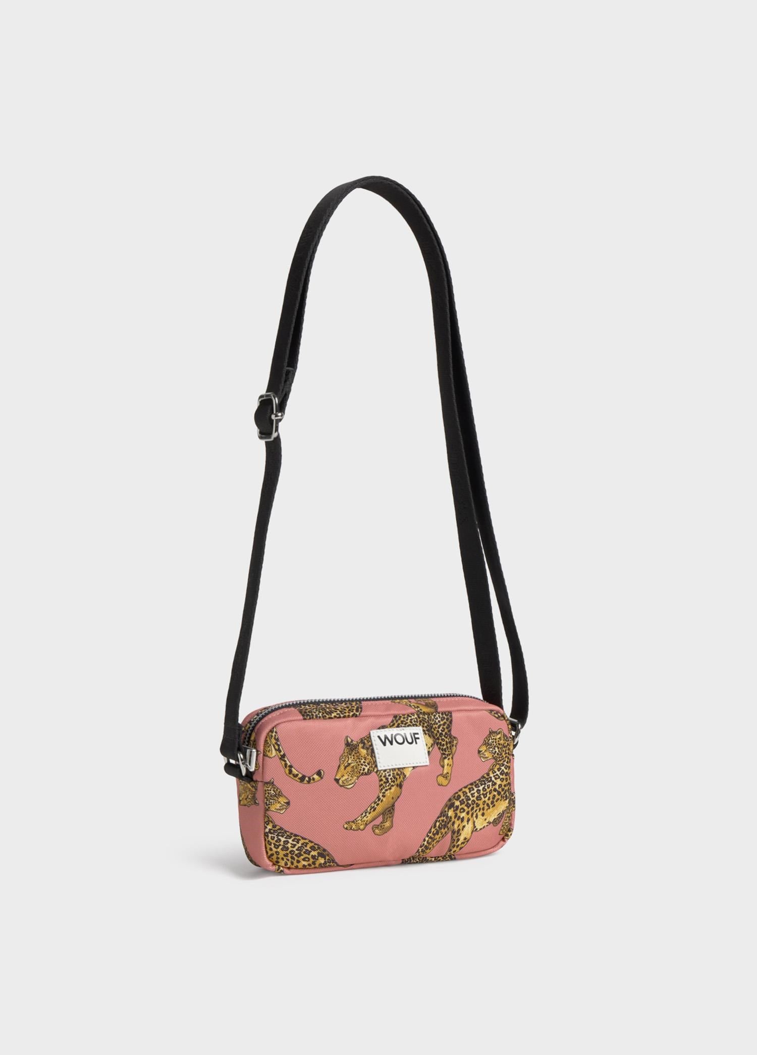 WOUF Blush Leopard Mini Bag