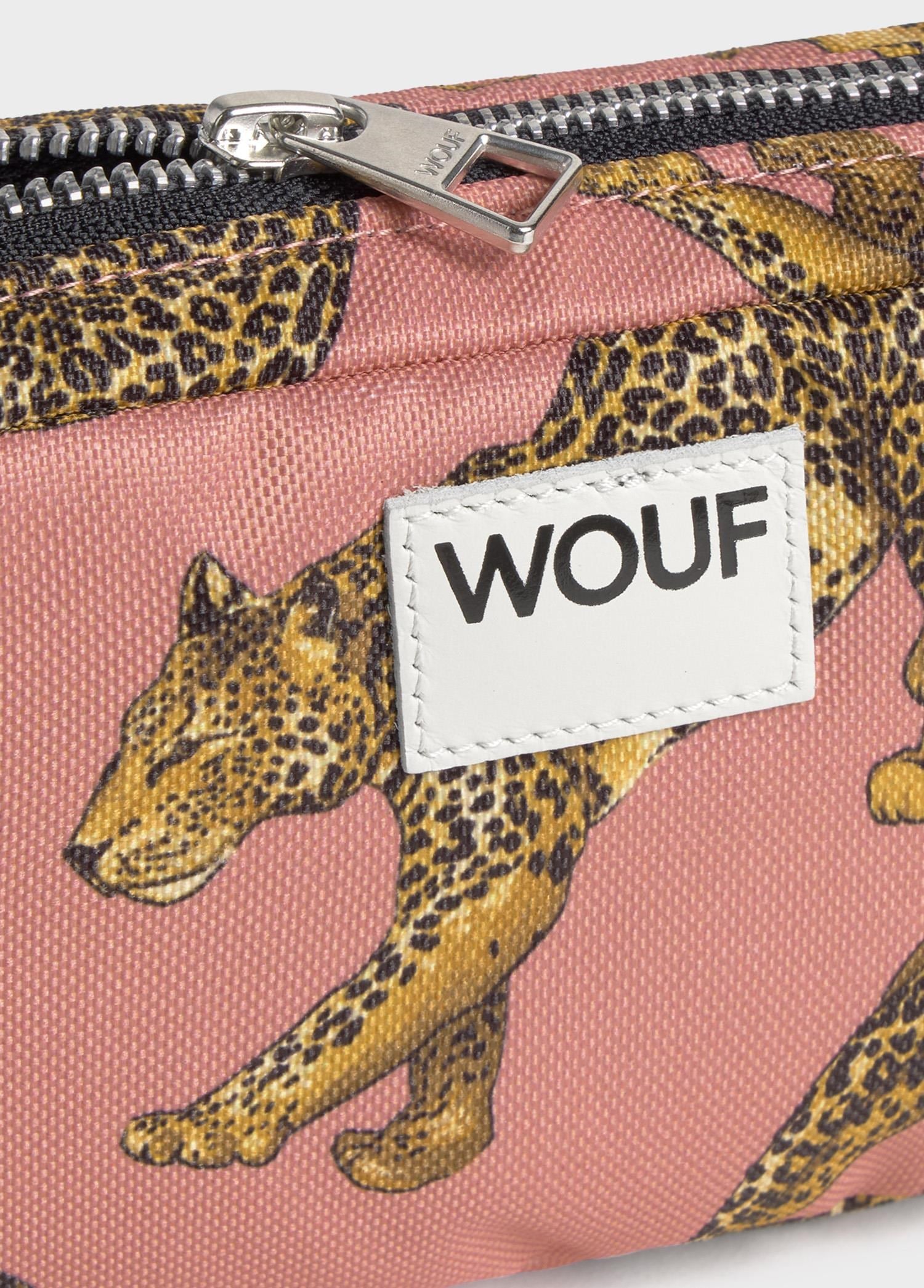 WOUF Blush Leopard Mini Bag