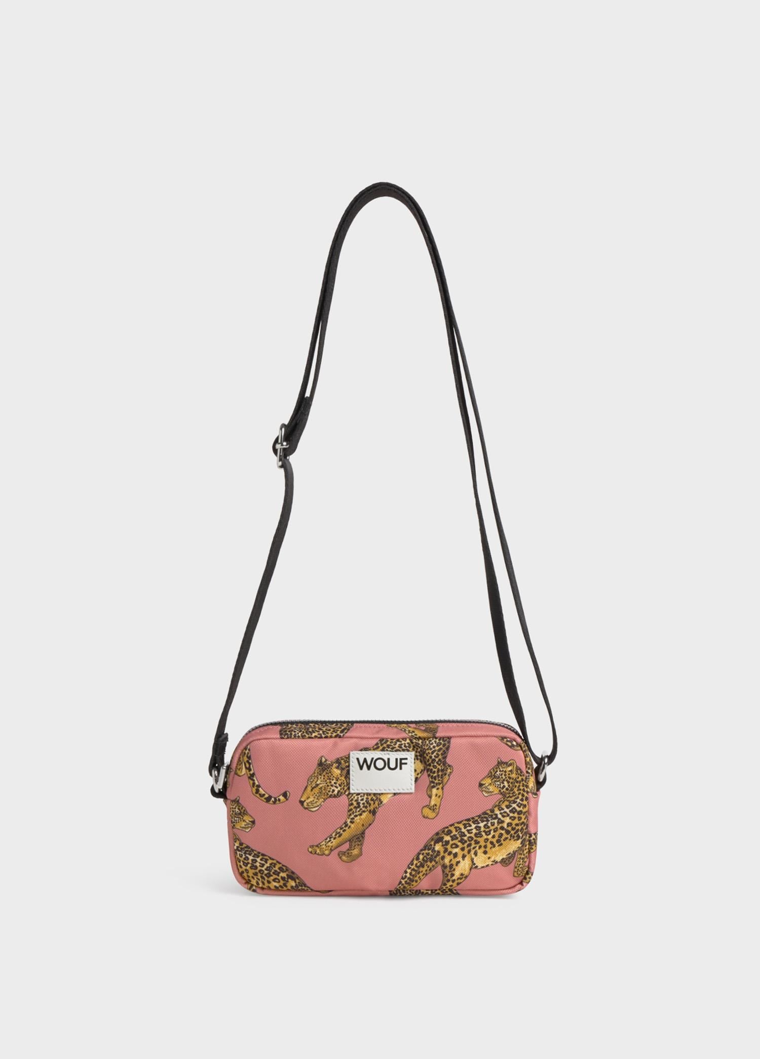 WOUF Blush Leopard Mini Bag