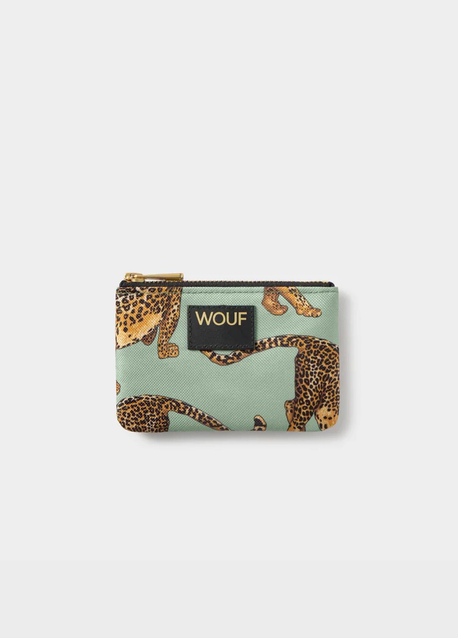 WOUF Emerald Leopard Wallet