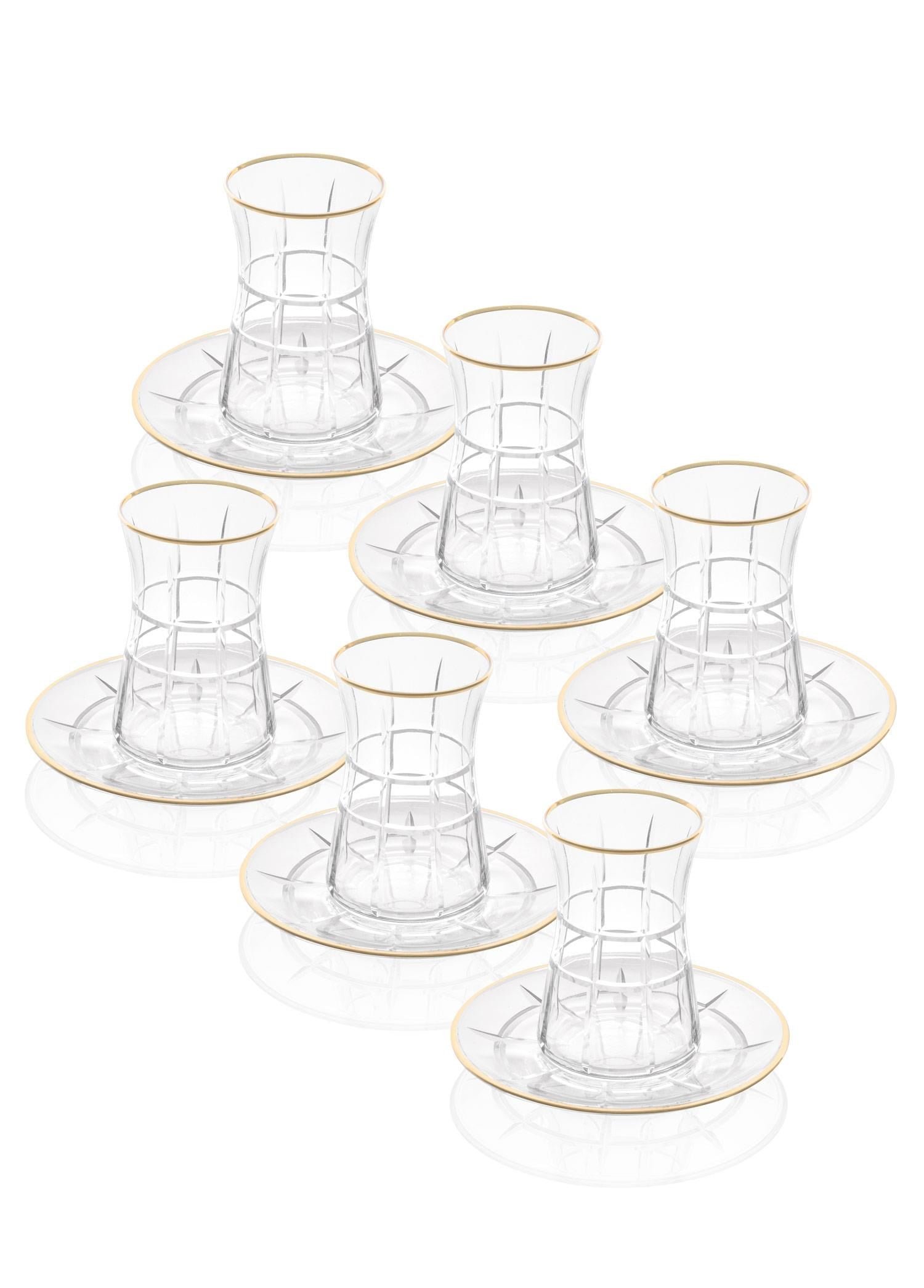 The Mia Vintage Çay Seti Gold 12 Parça