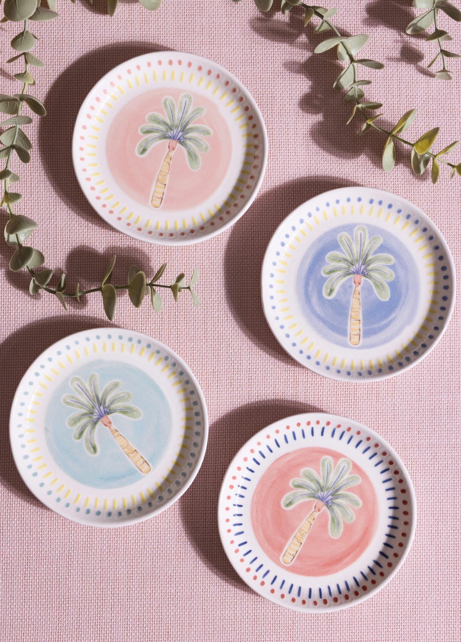 The Mia Italian Summer Sosluk Çerezlik 4lü Set 10 cm