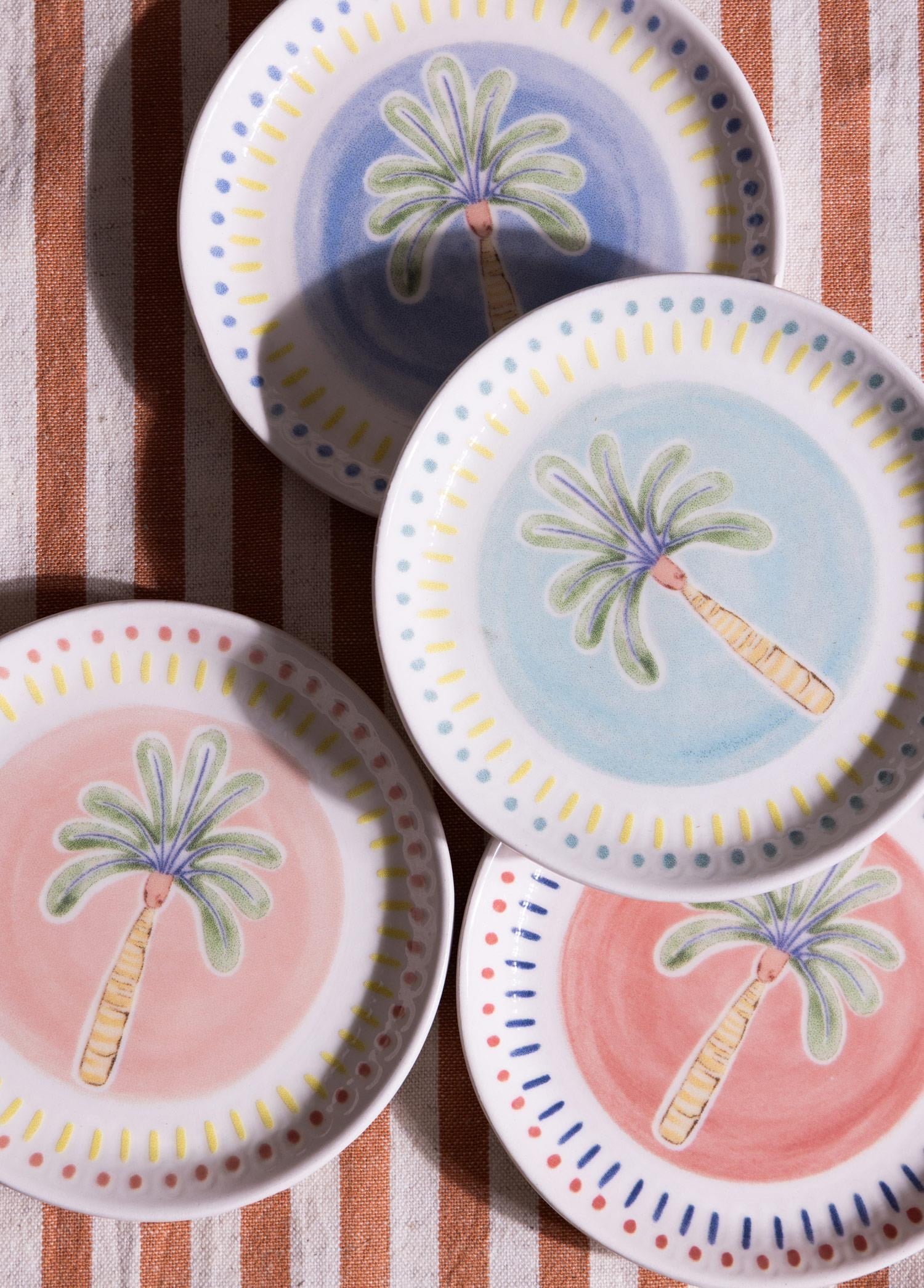 The Mia Italian Summer Sosluk Çerezlik 4lü Set 10 cm