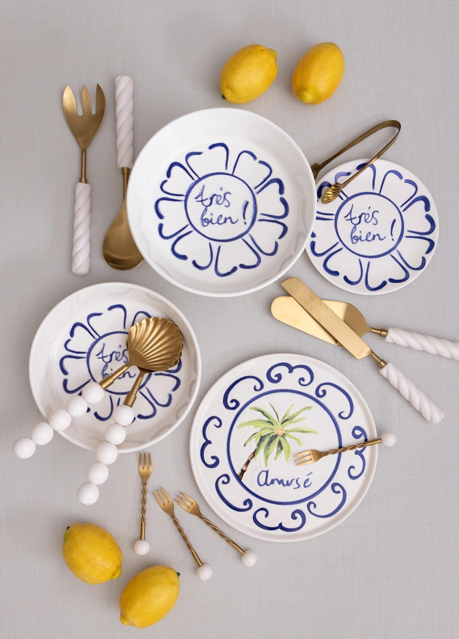 The Mia Palma Sosluk Çerezlik 6lı Set 10 cm