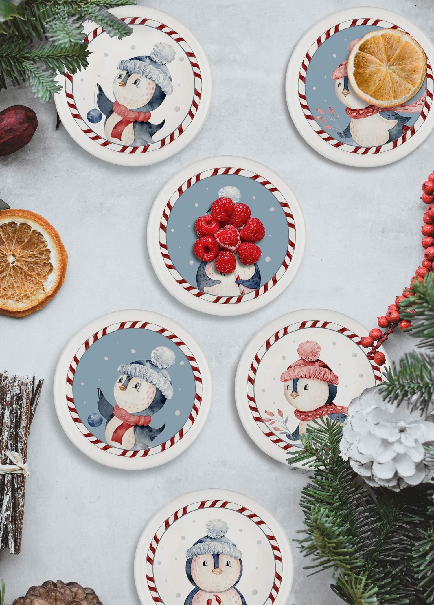 The Mia Penguin Çerezlik 6 Parça 10 cm NEW018