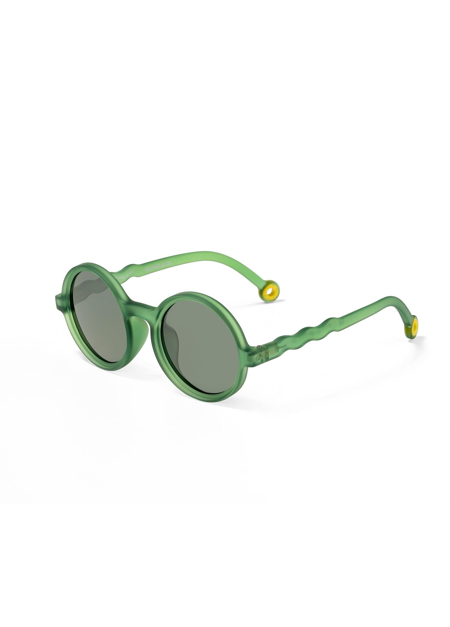 OLIVIO&CO Güneş Gözlüğü Oval Olive Green 3-12 Yaş