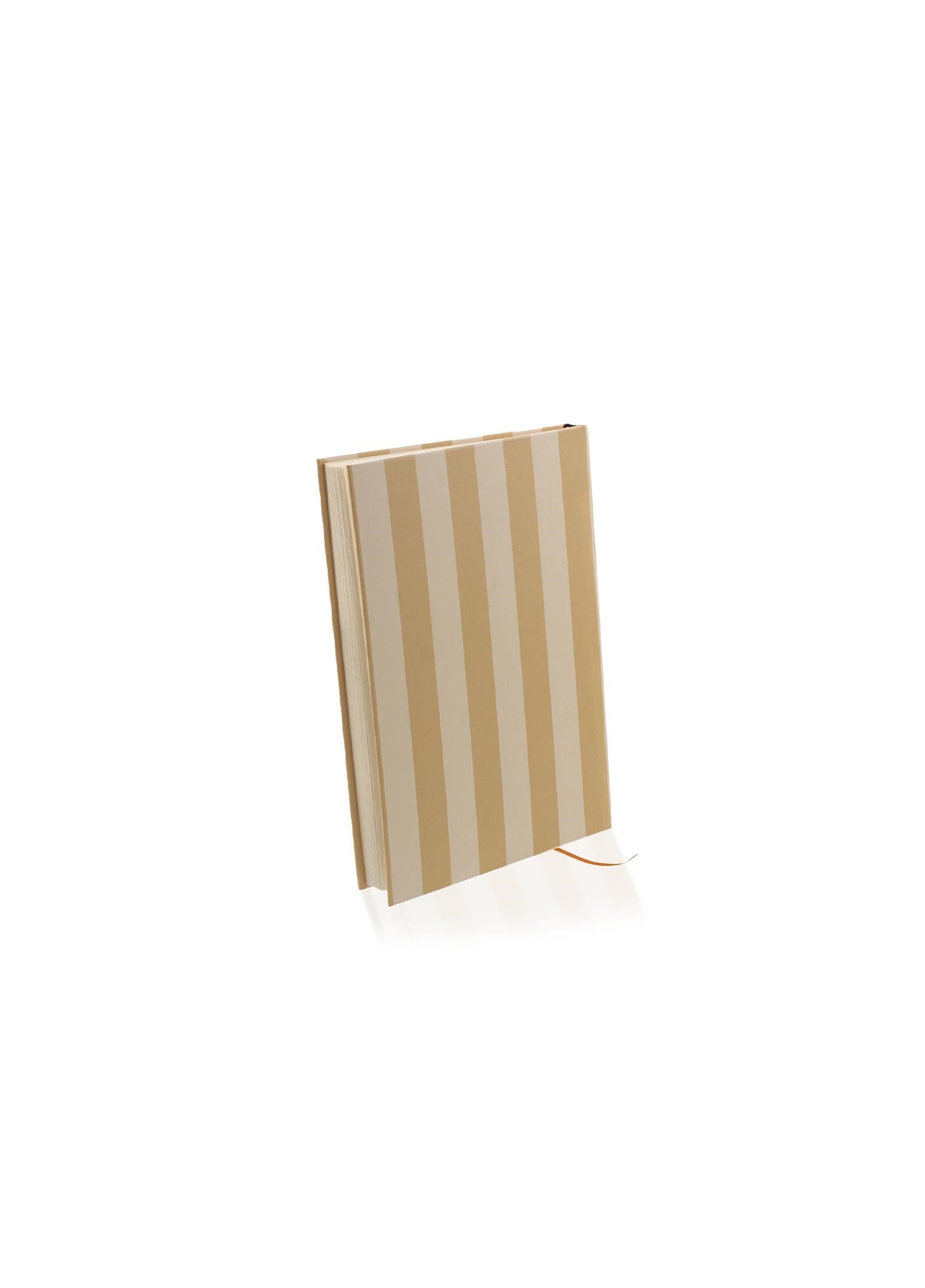 The Mia Basic Çizgili Defter 70 Yaprak Camel 14x9 cm