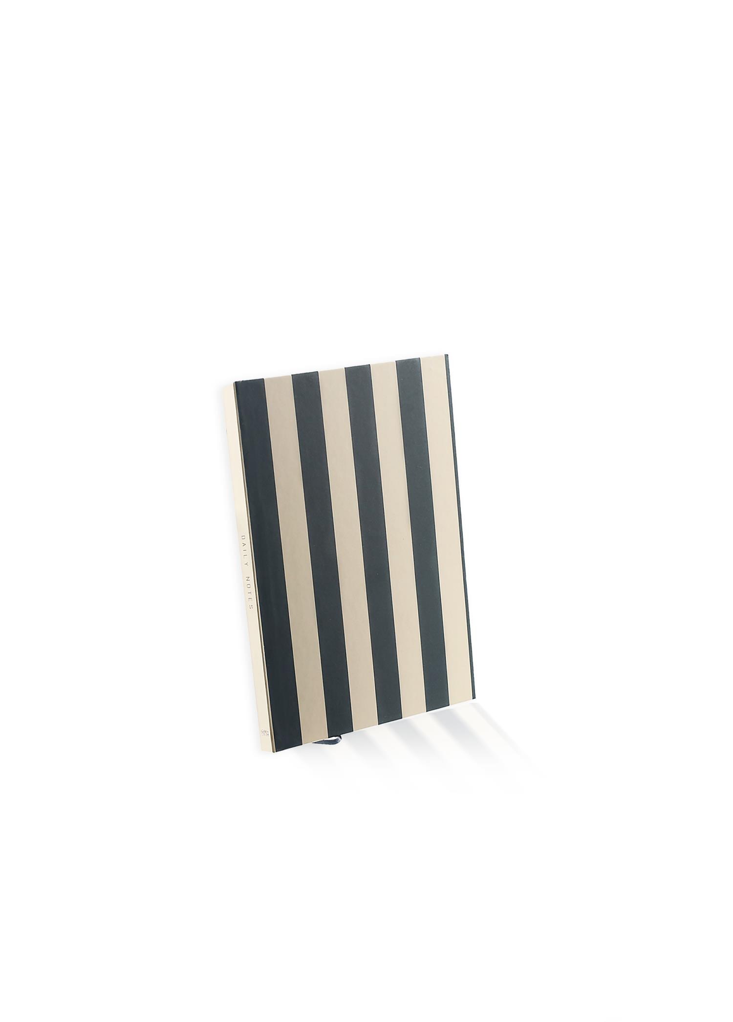 The Mia Basic Çizgili Defter 70 Yaprak Lacivert 14x9 cm