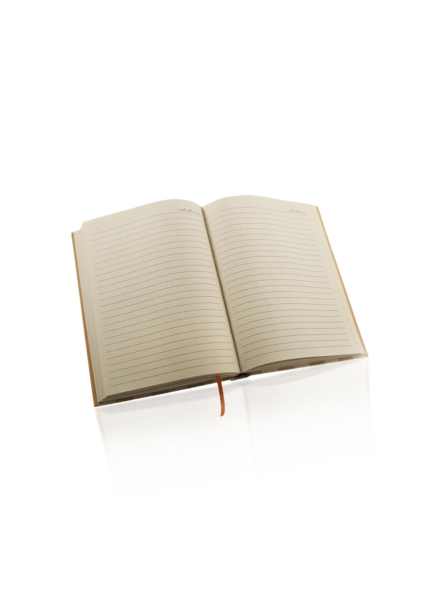 The Mia Basic Çizgili Defter 70 Yaprak Camel 19x14 cm