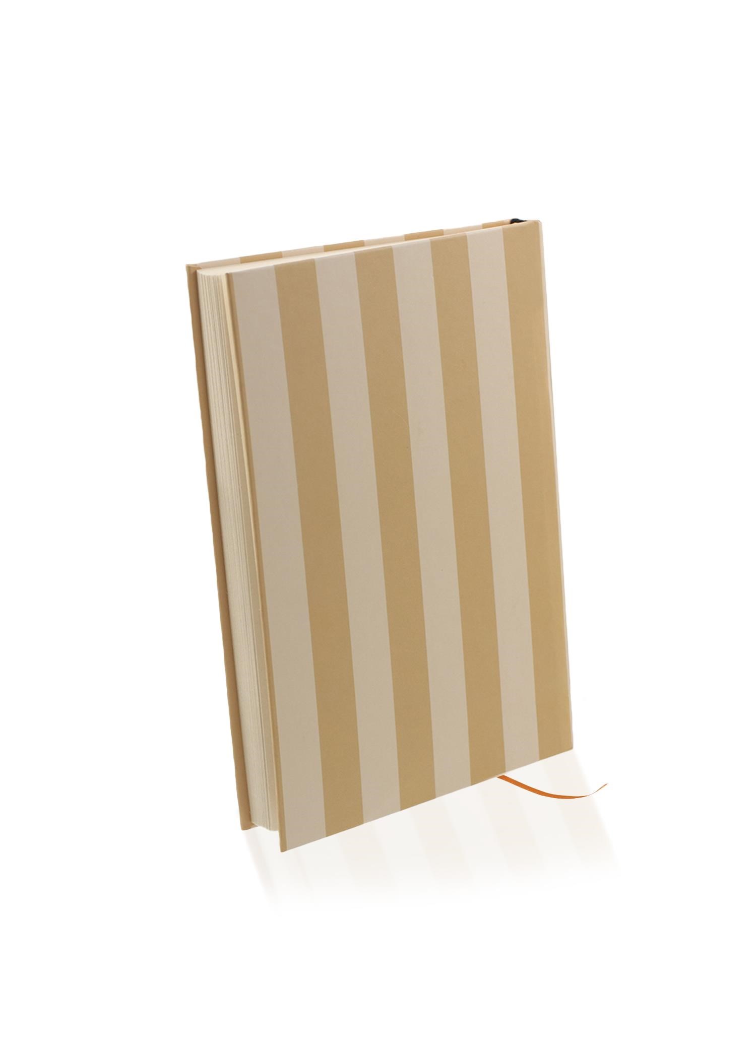 The Mia Basic Çizgili Defter 70 Yaprak Camel 2li Set