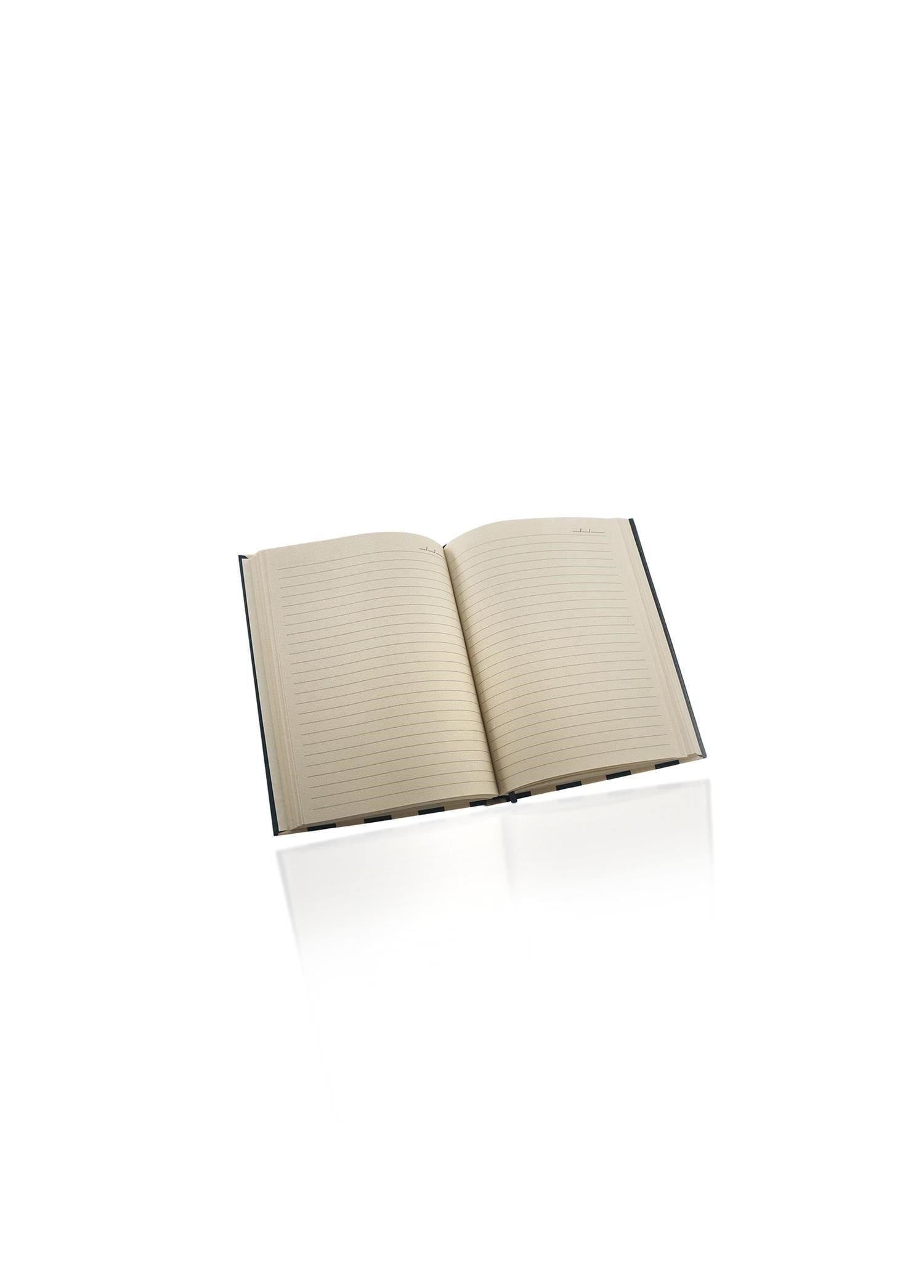 The Mia Basic Çizgili Defter 70 Yaprak Lacivert 14x9 cm