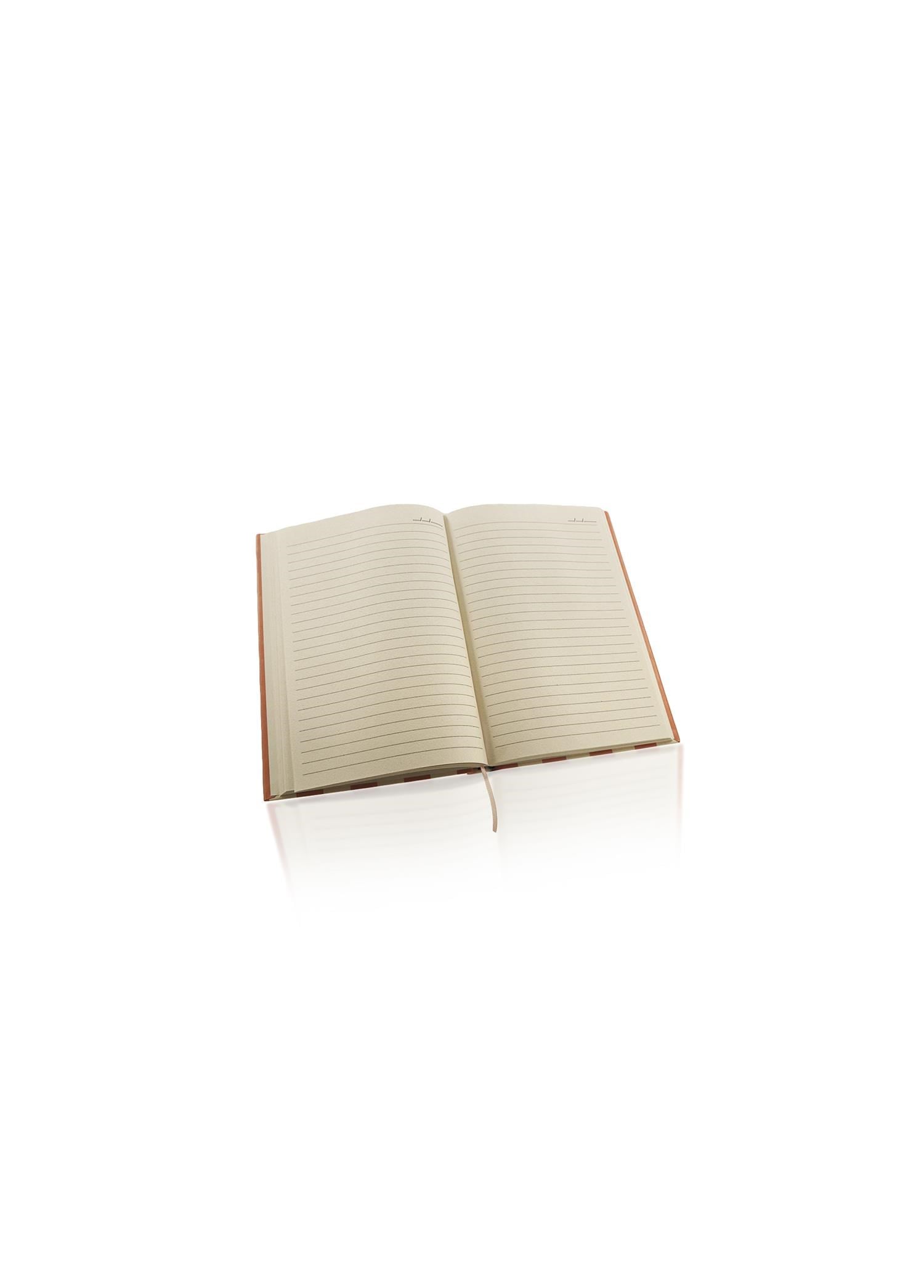 The Mia Basic Çizgili Defter 70 Yaprak Somon 14x9 cm