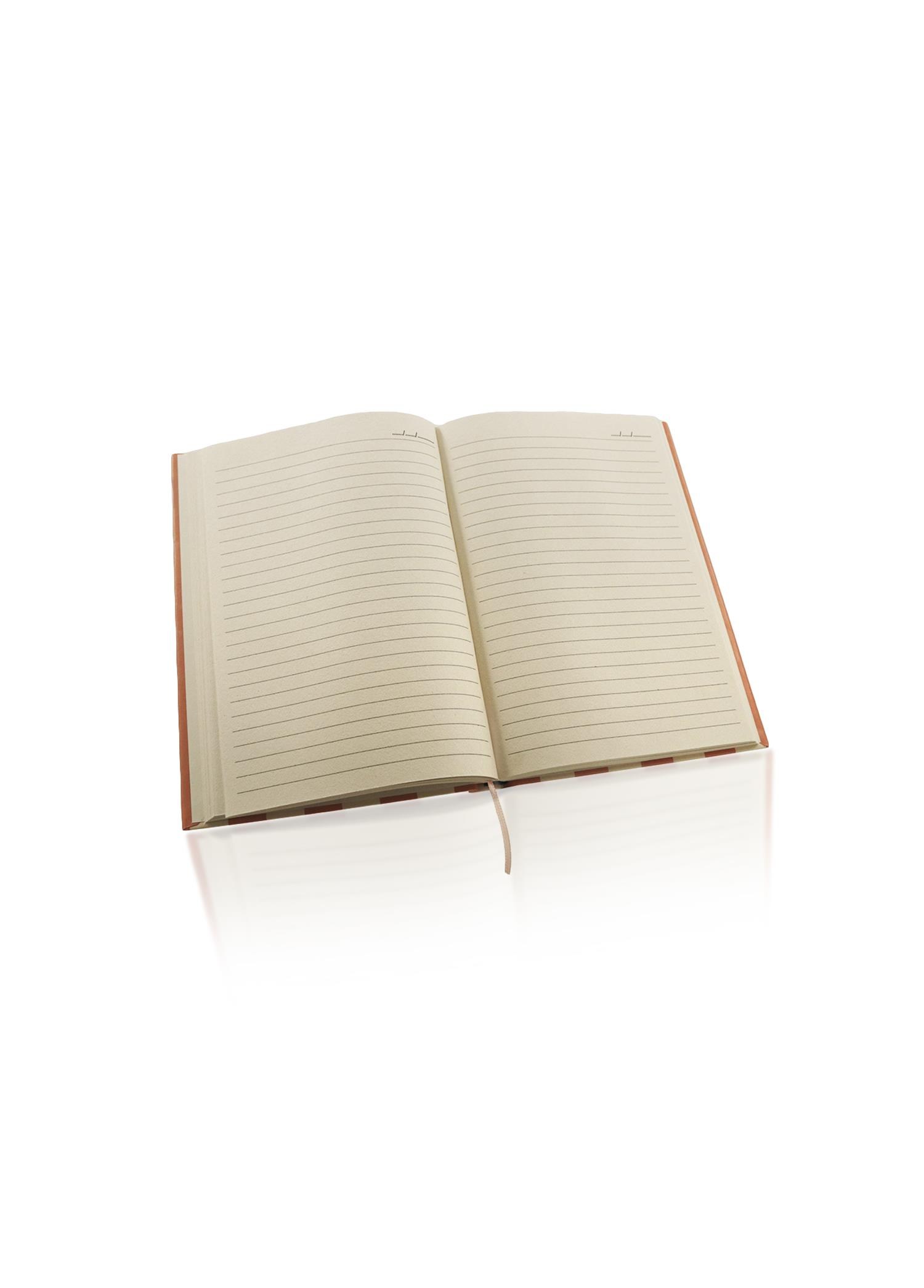 The Mia Basic Çizgili Defter 70 Yaprak Somon 2li Set