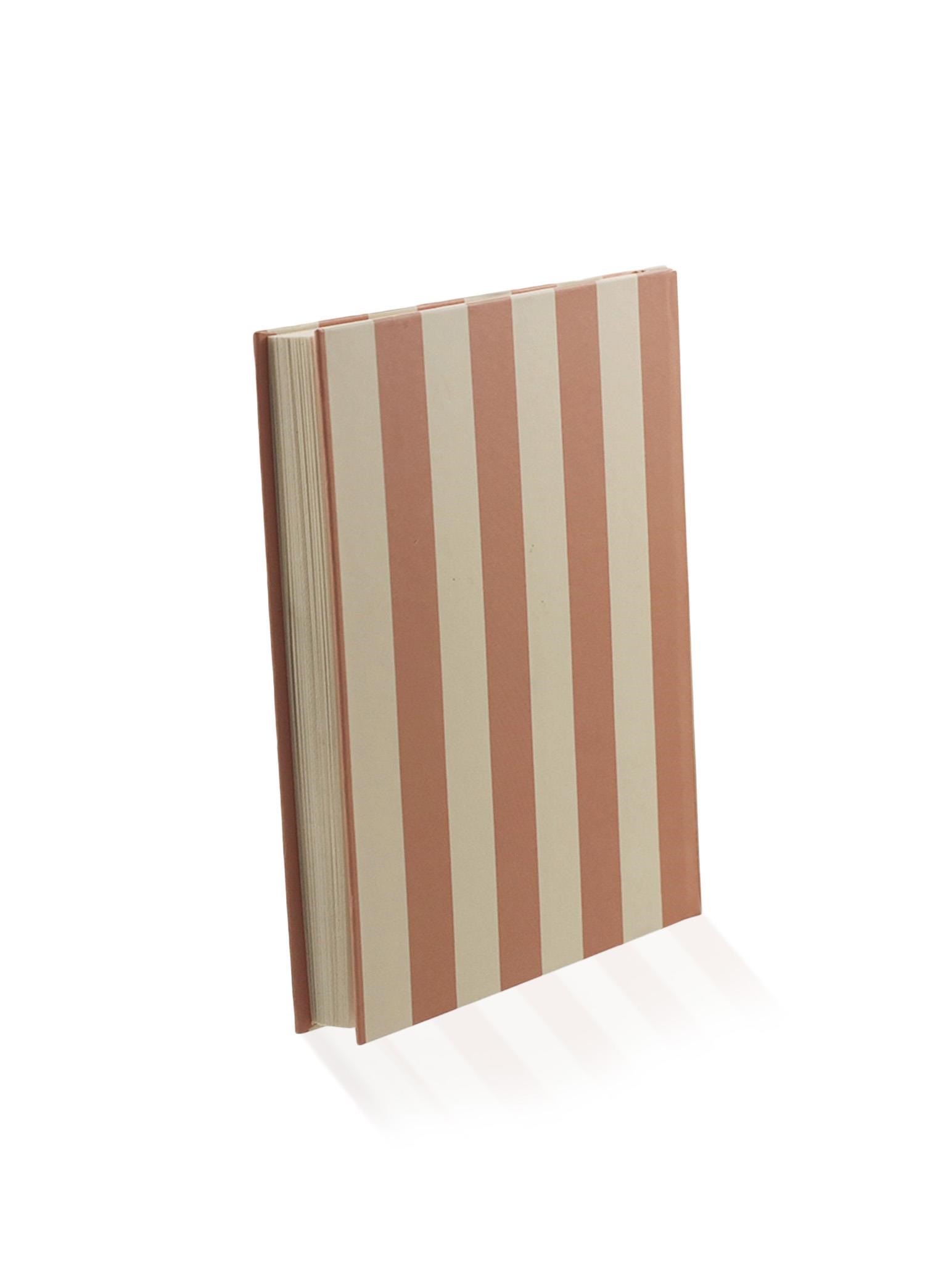 The Mia Basic Çizgili Defter 70 Yaprak Somon 19x14 cm