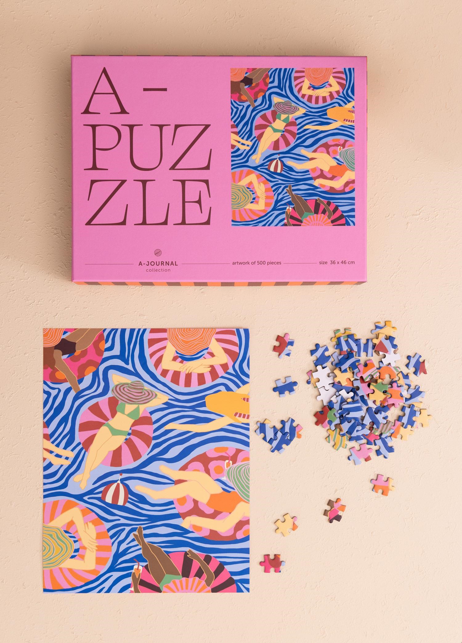 The Mia Havuz Partisi Temalı Puzzle