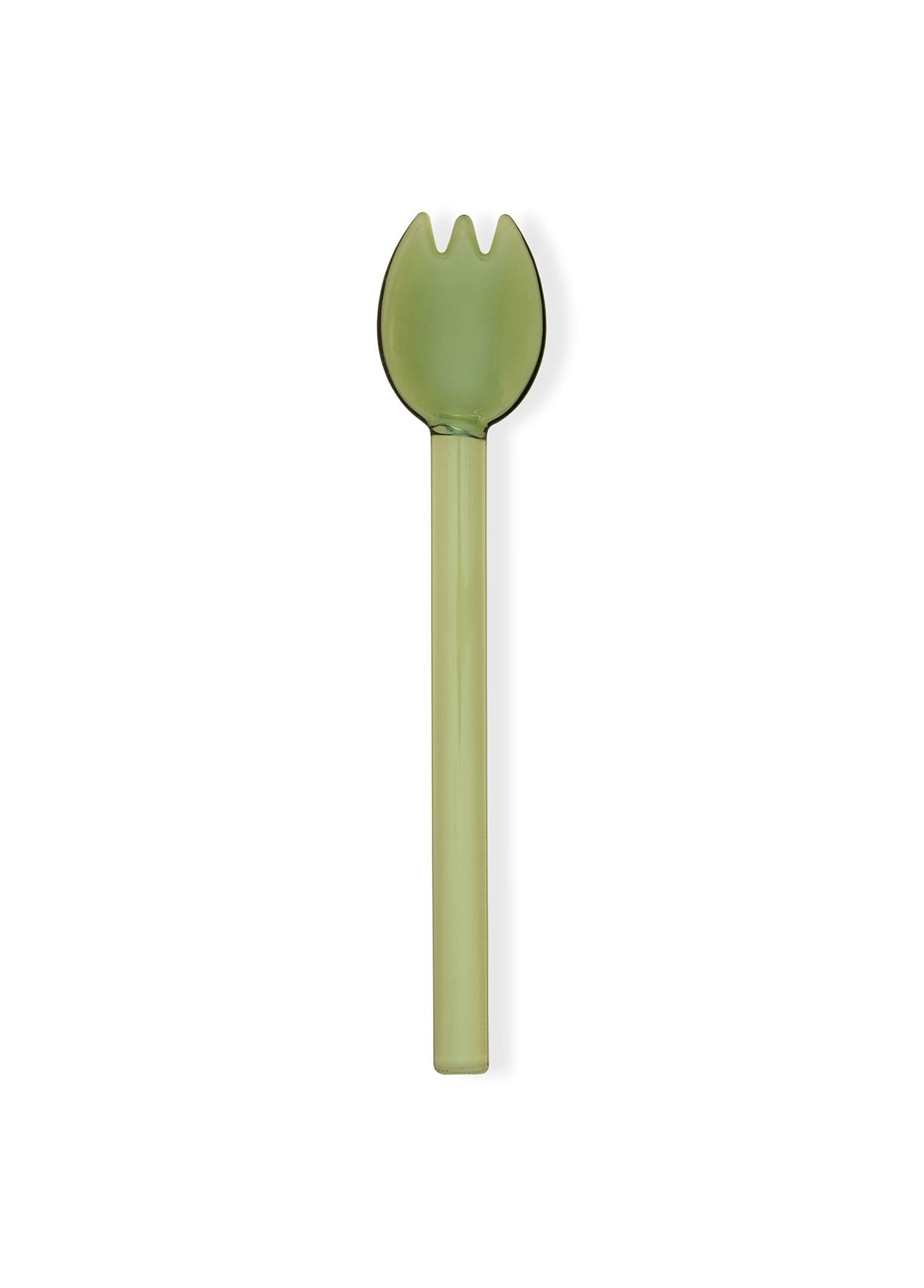 The Mia Abiete Dondurma ve Tatlı Kaşığı Yeşil 6lı Set