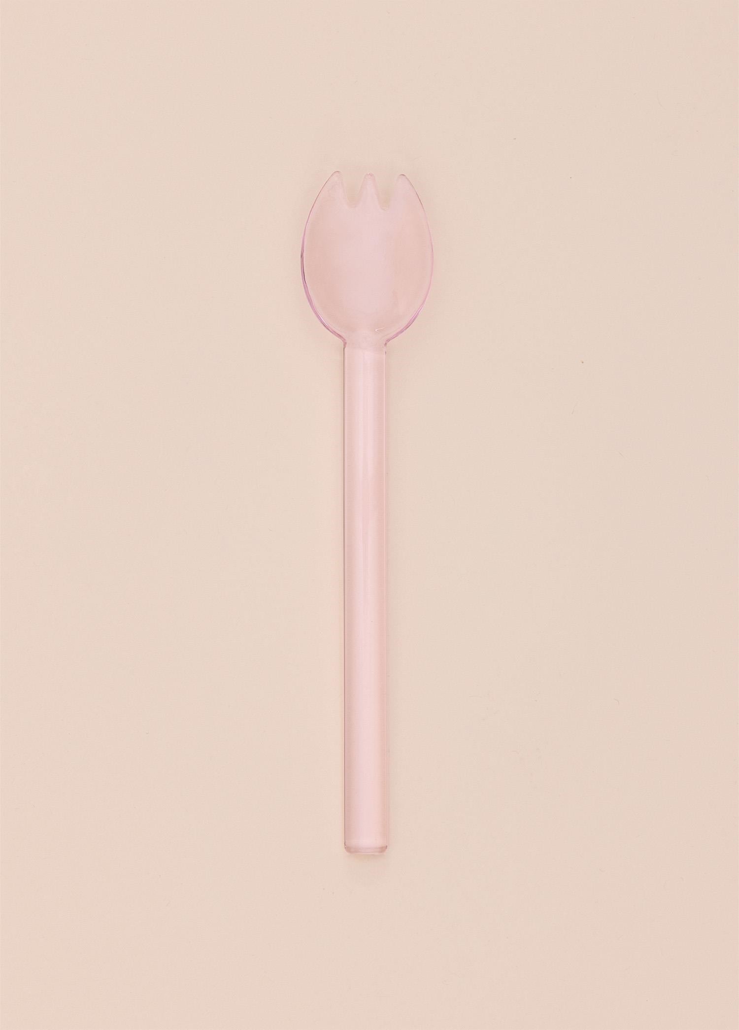 The Mia Abiete Dondurma ve Tatlı Kaşığı Pembe 6lı Set