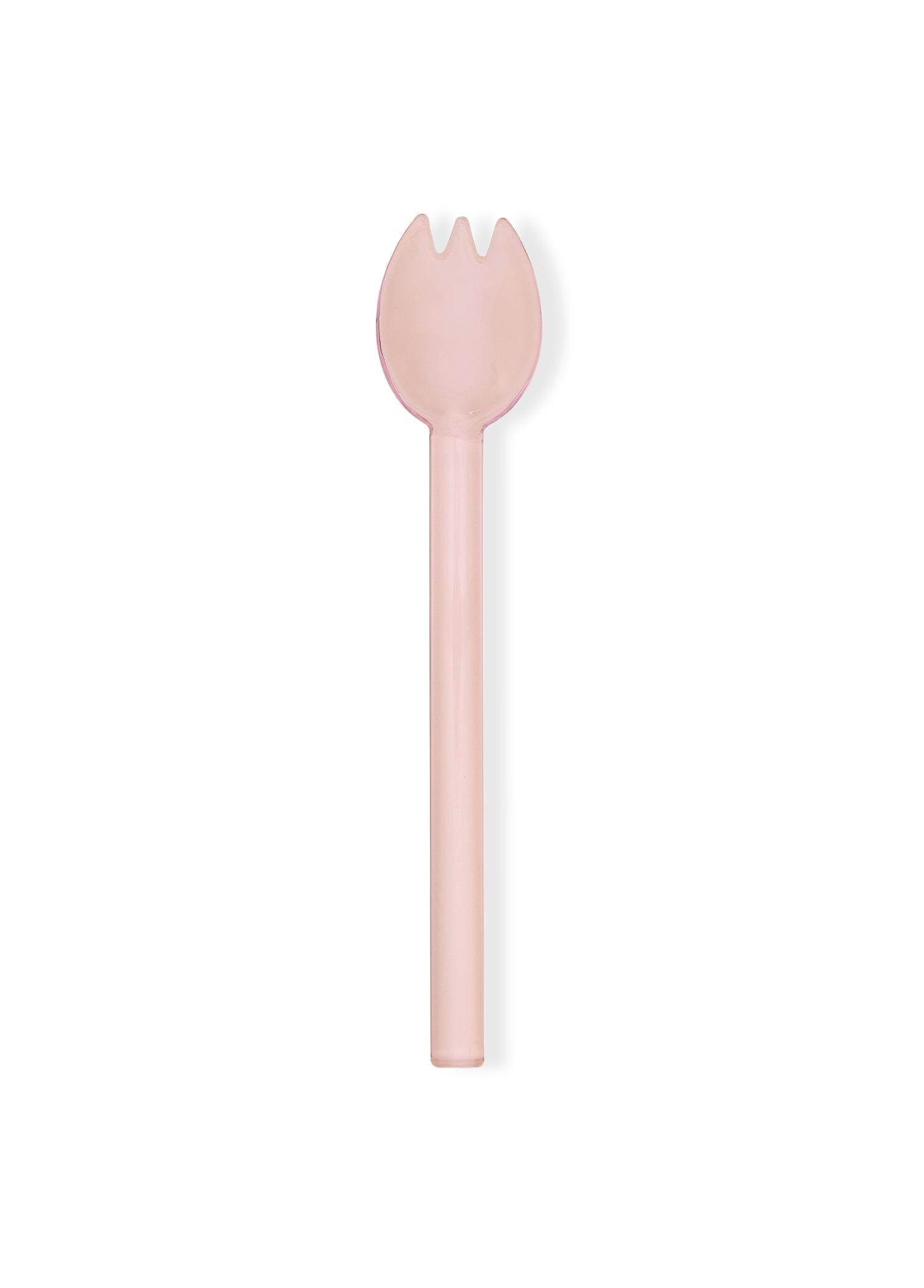 The Mia Abiete Dondurma ve Tatlı Kaşığı Pembe 6lı Set