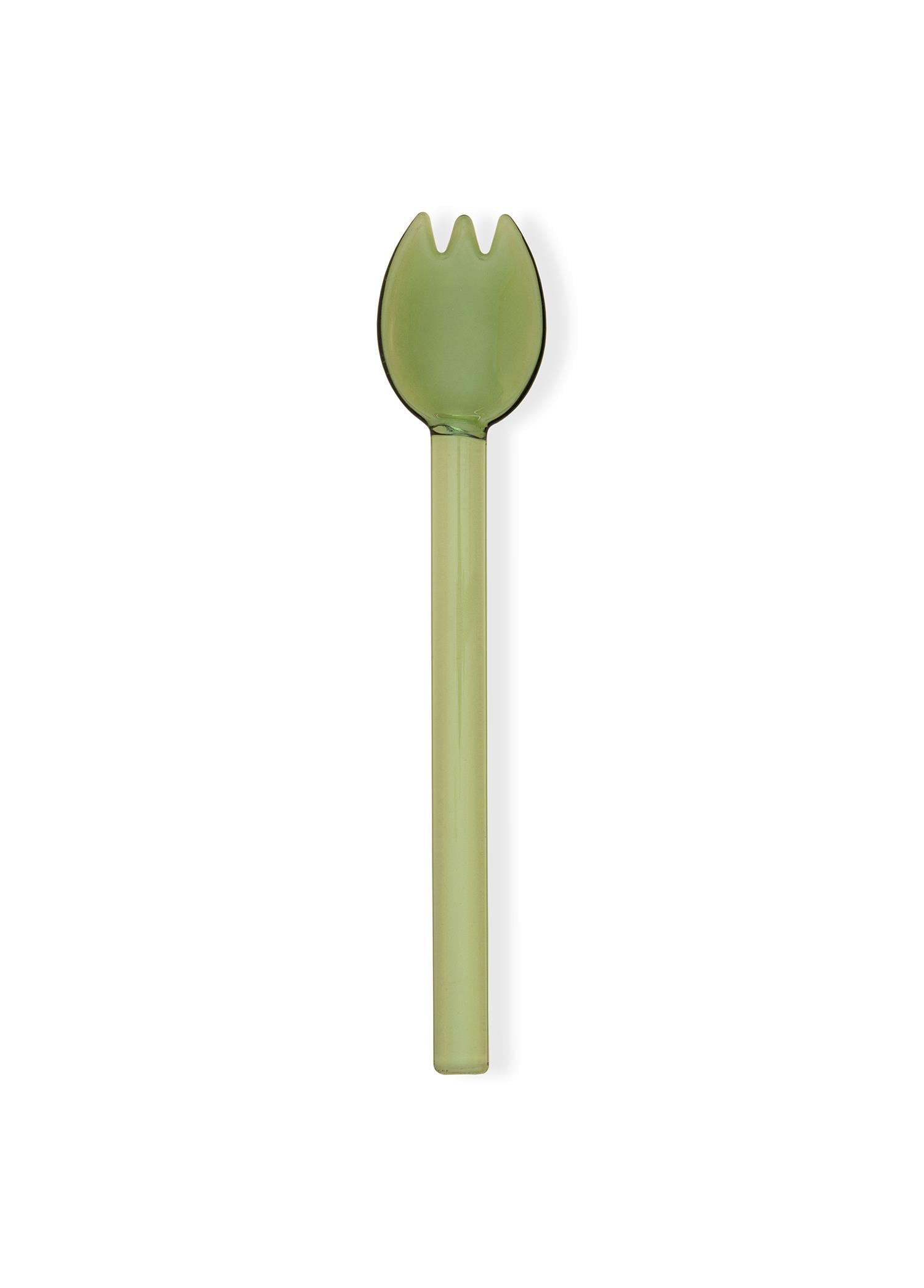 The Mia Abiete Dondurma ve Tatlı Kaşığı Yeşil 6lı Set
