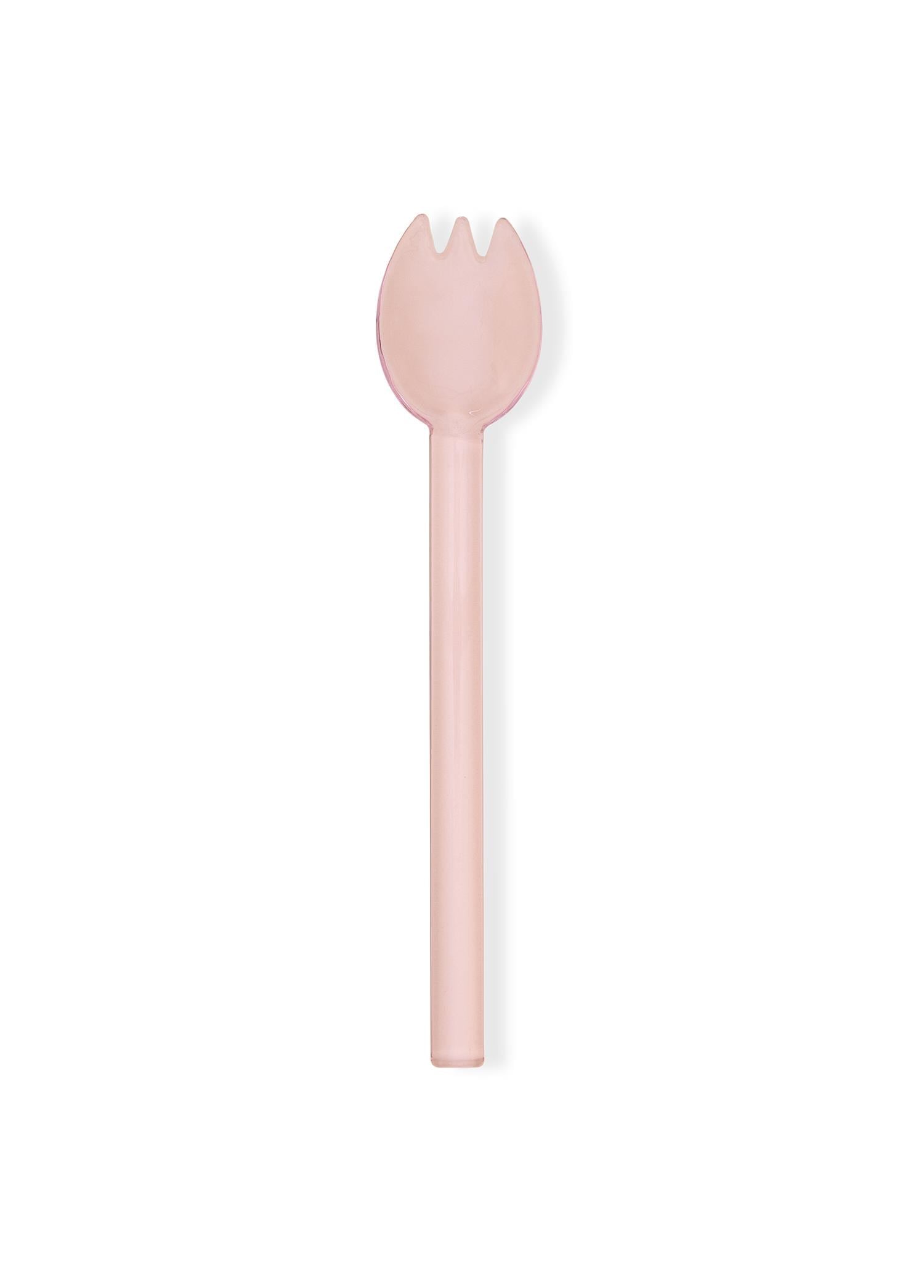 The Mia Abiete Dondurma ve Tatlı Kaşığı Pembe 6lı Set