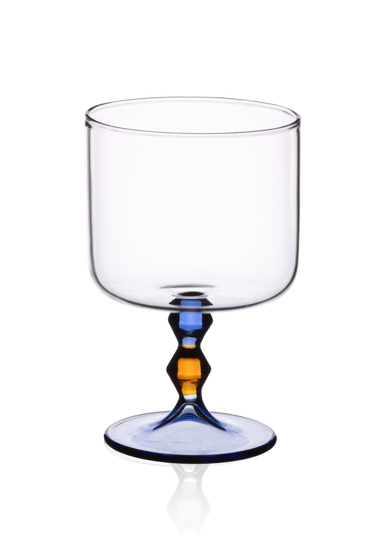 The Mia Bead Dondurmalık Tatlı Sunum Kasesi Mavi 300 ml