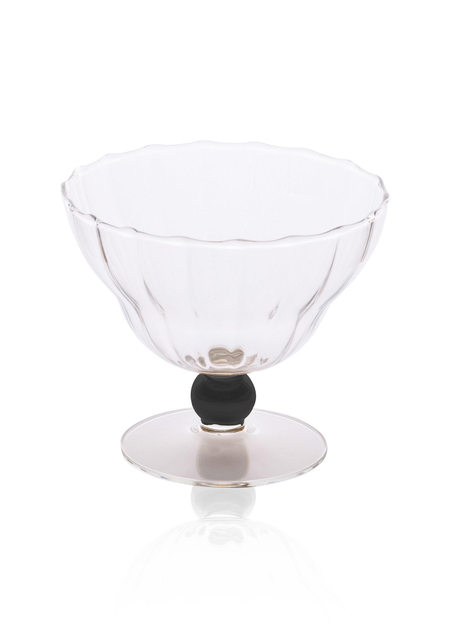 The Mia Cam Dondurmalık ve Tatlı Sunum Kasesi Black 240 ml