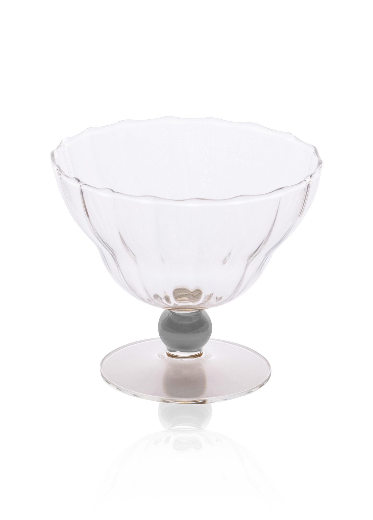 The Mia Cam Dondurmalık ve Tatlı Sunum Kasesi Silver 240 m