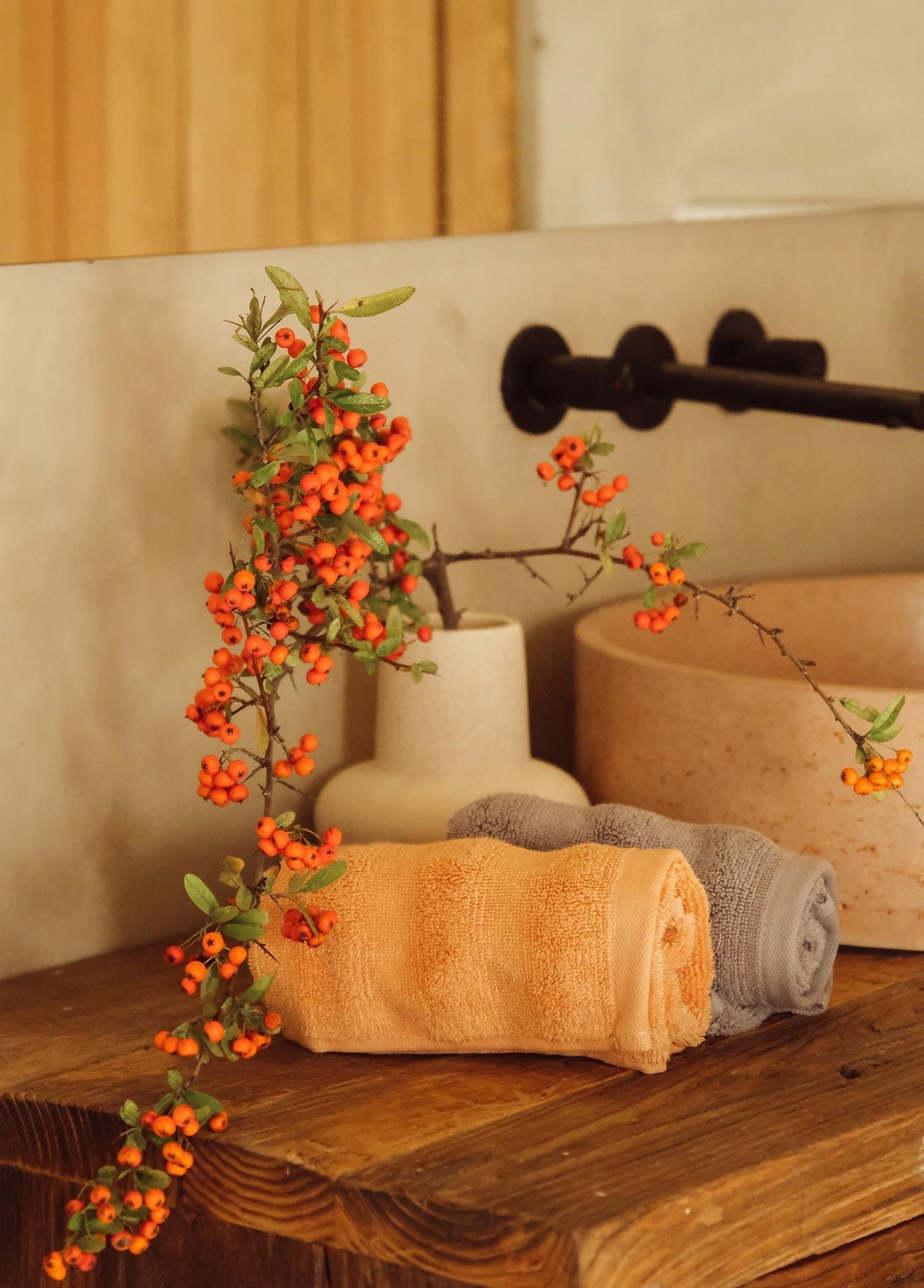 The Mia Fine Cotton TerraCotta El Havlusu 50x30 Cm